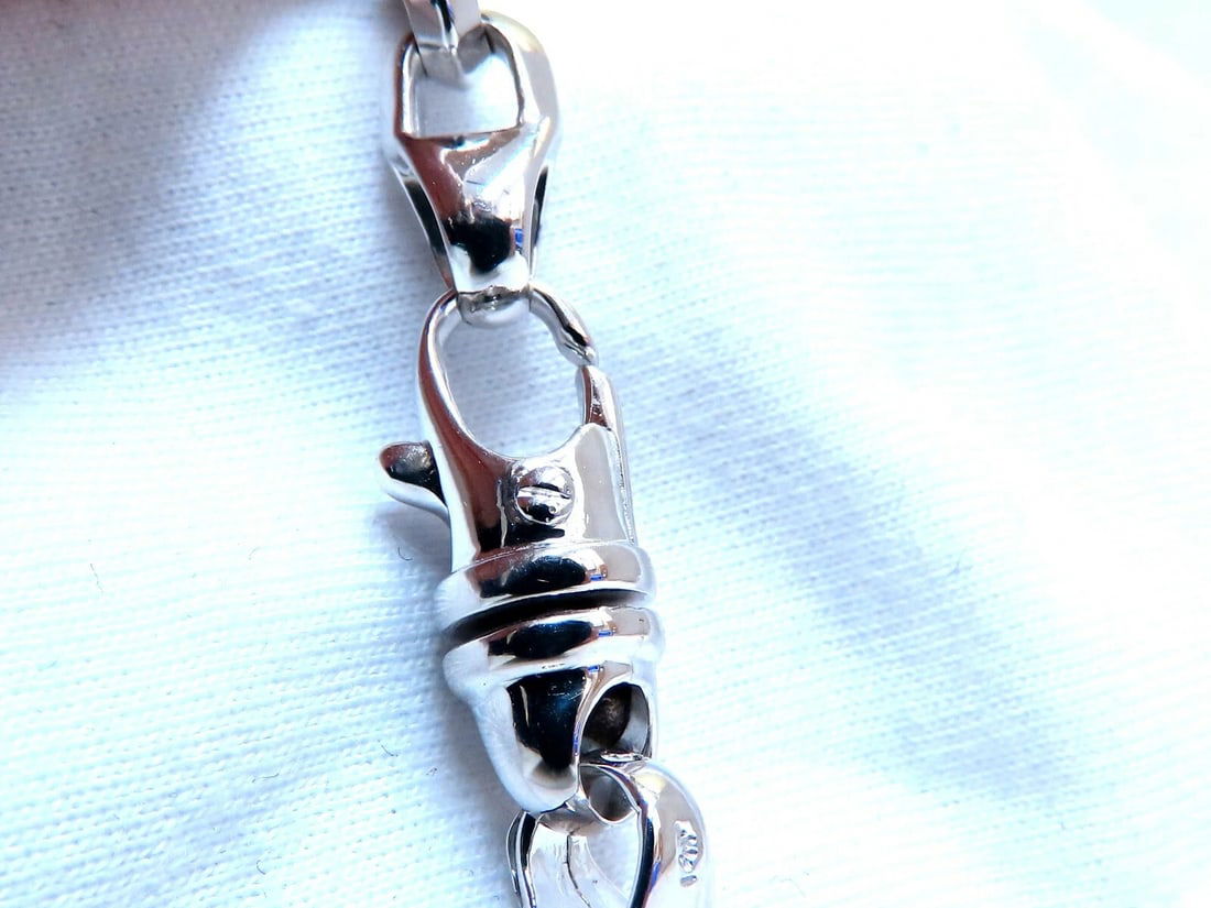 14kt Gold Rolling Balls Chain Link Bracelet Masculine Prime 9.25 inch** - 5