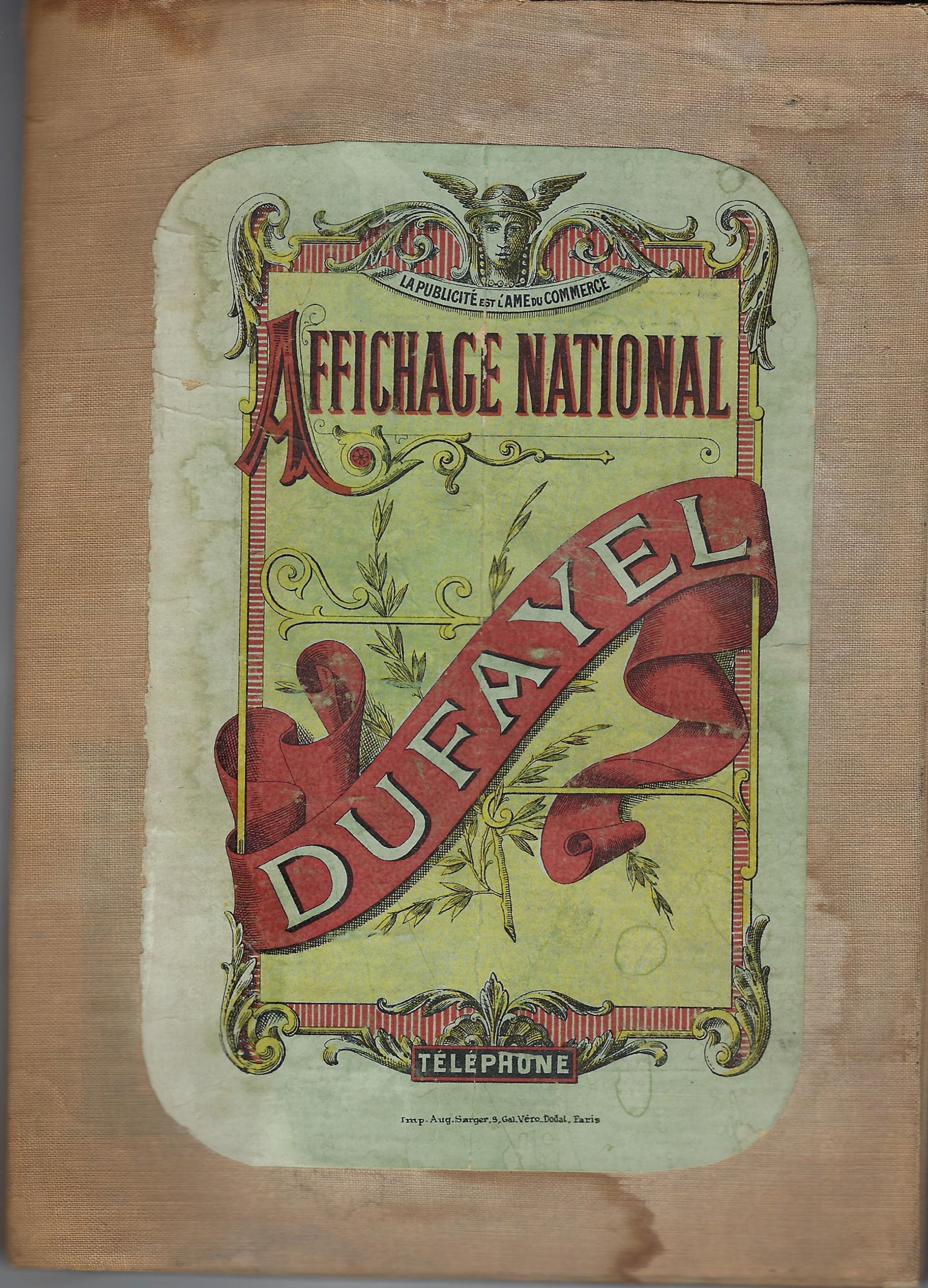 1902 Folding Map of Paris -- Plan de Paris - 2