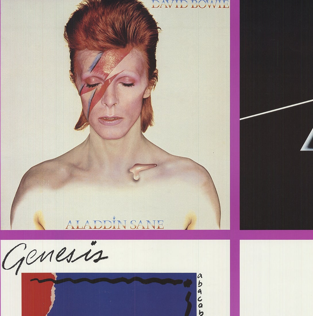 Artist Unknown - Album Covers 1950-1980 - Offset Lithograph 27.75" x 19.75" - 2