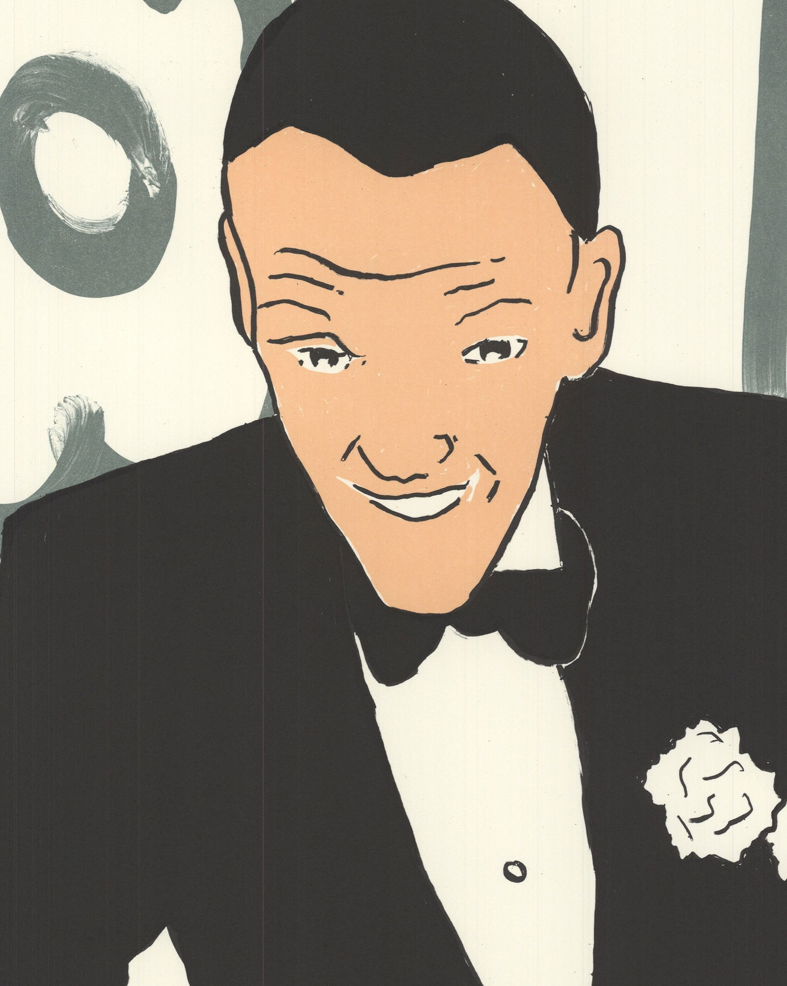 Jane Kaplowitz - American Dance Festival 1989 - 1989 Serigraph - SIGNED 38" x 25" - 3