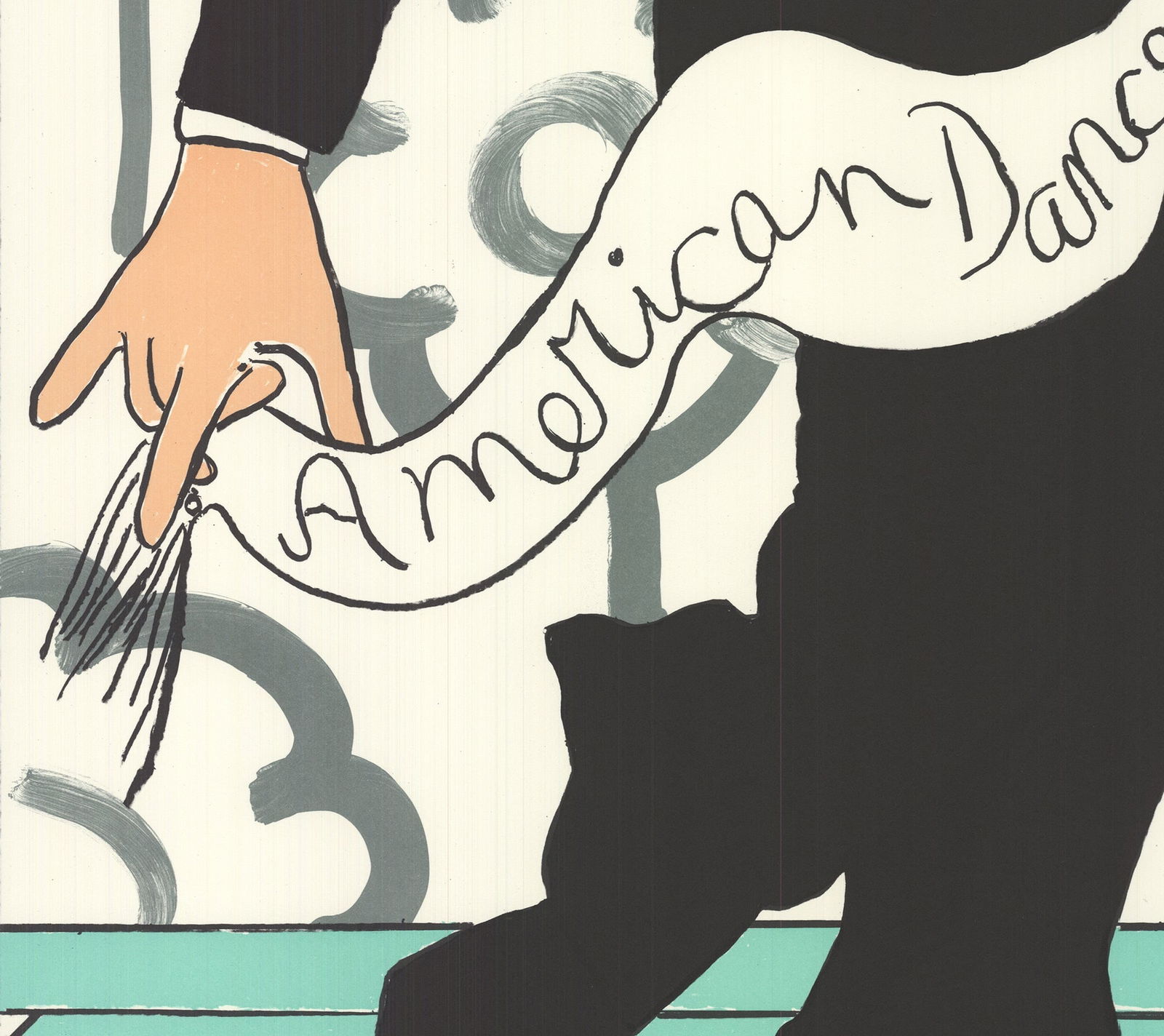 Jane Kaplowitz - American Dance Festival 1989 - 1989 Serigraph - SIGNED 38" x 25" - 4