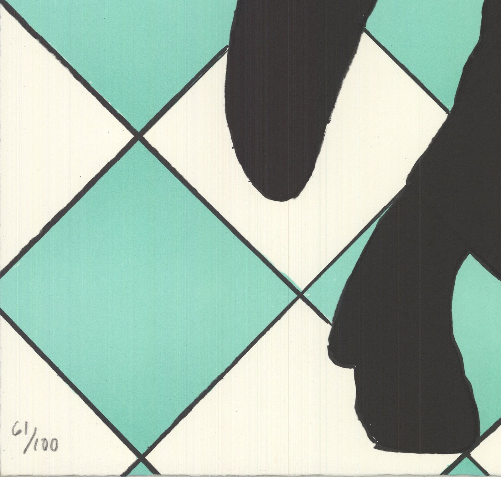 Jane Kaplowitz - American Dance Festival 1989 - 1989 Serigraph - SIGNED 38" x 25" - 5