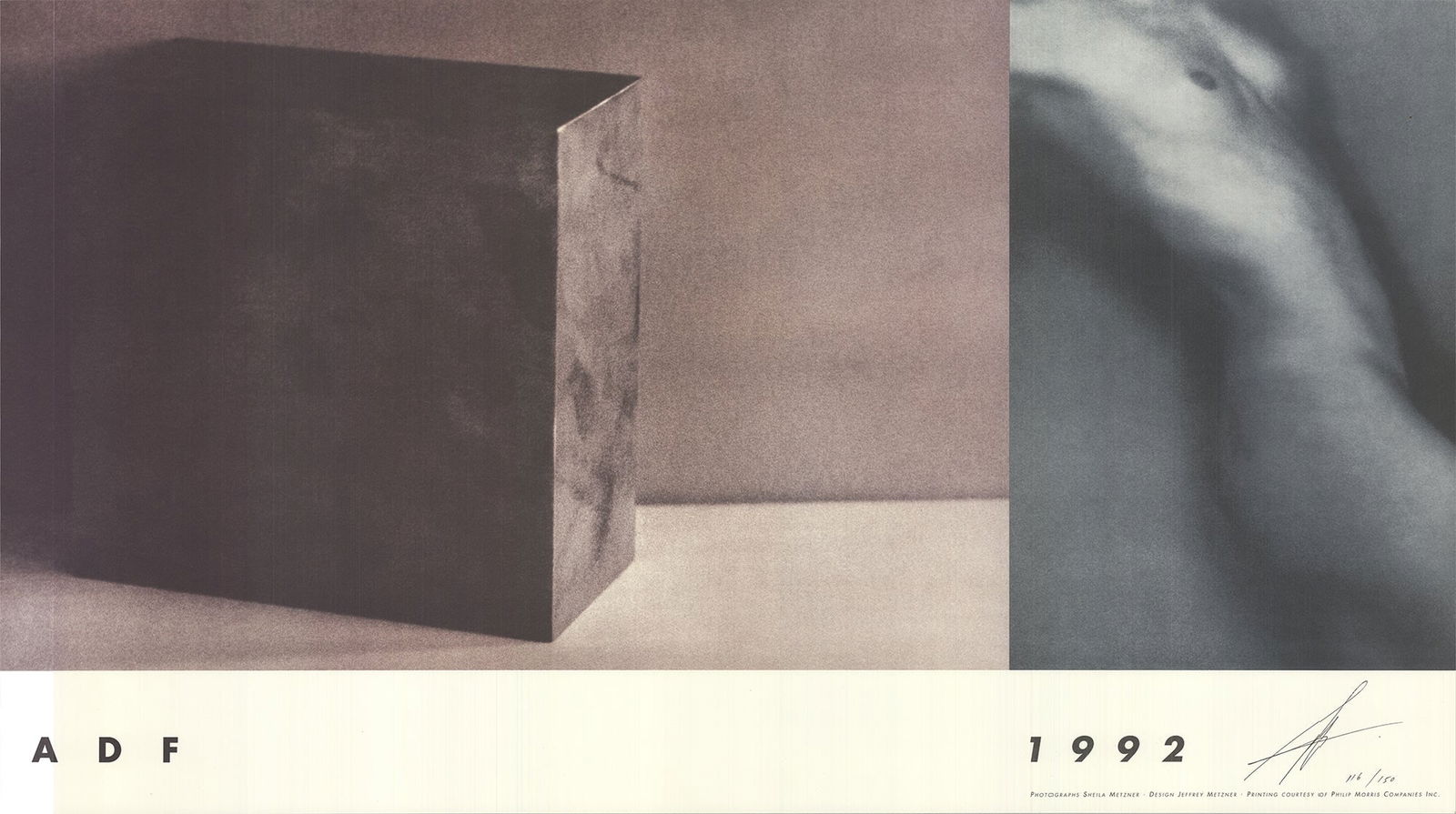 Sheila & Jeffrey Metzner - American Dance Festival 1992 - 1992 Offset Lithograph - SIGNED 21.25" x: Title: Sheila & Jeffrey Metzner - American Dance Festival 1992 - 1992 Offset Lithograph - SIGNED 21.25" x 38" Artist: Sheila & Jeffrey Metzner Additional Information: American Dance Festival 1992 Desc