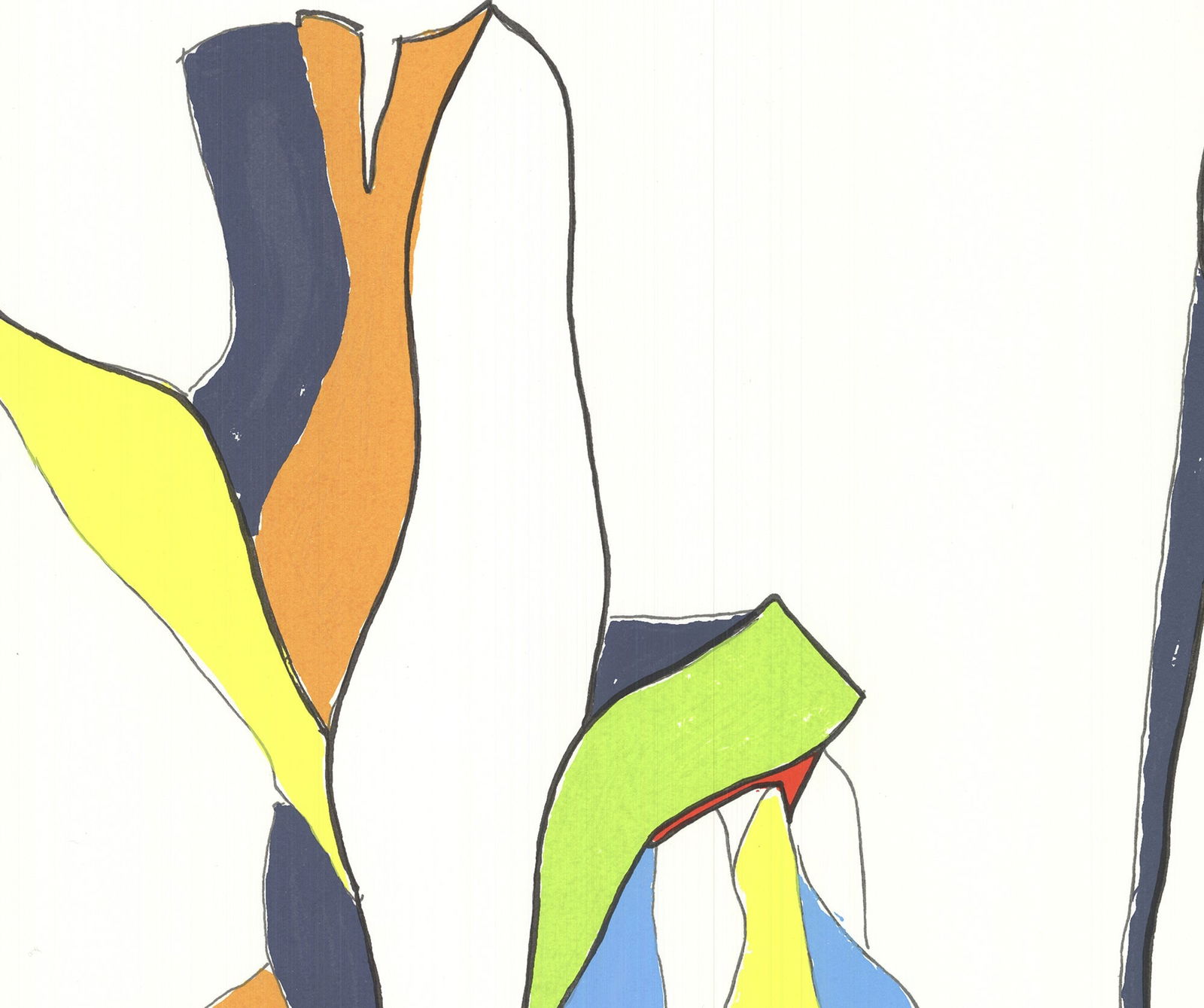 Jon Nathanson - American Dance Festival 2015 - 2015 Serigraph - SIGNED 20" x 29.75" - 5