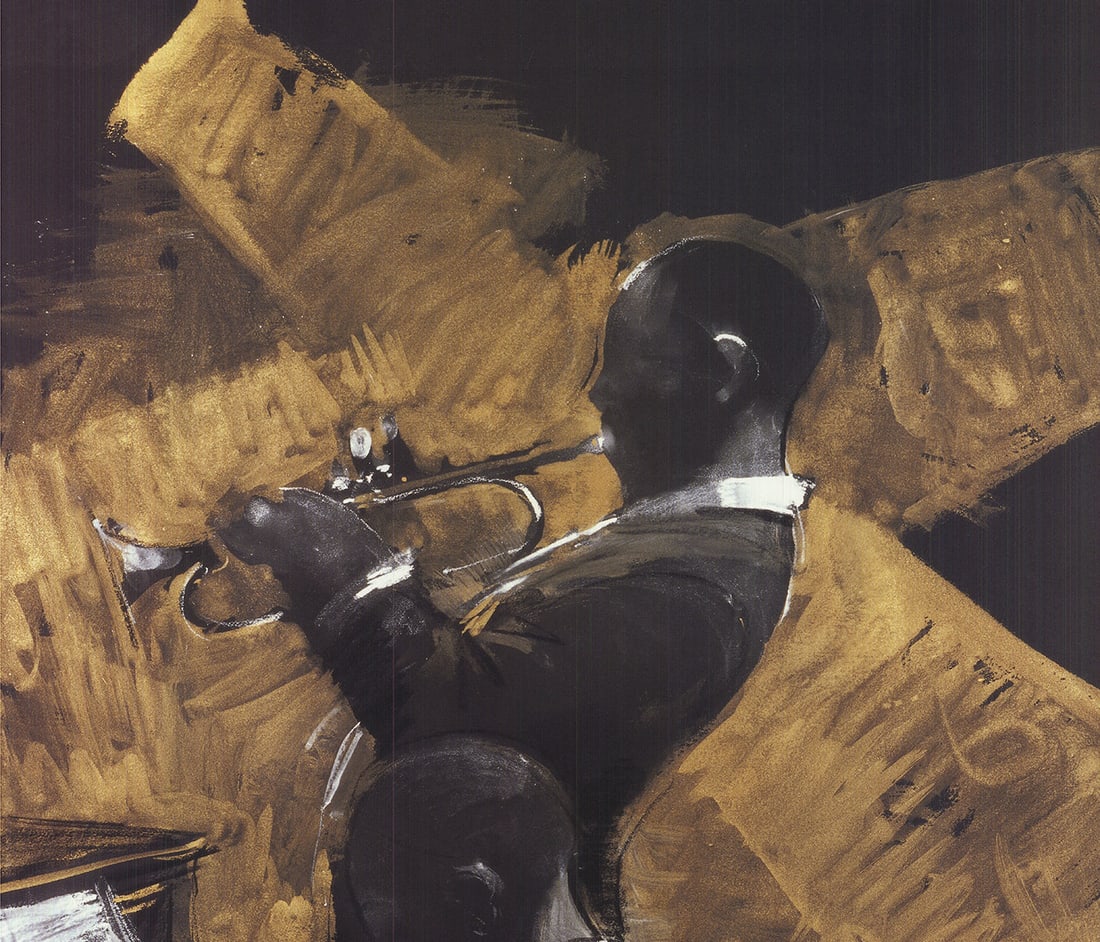 Charles Mackesy - At the 606 - 2005 Offset Lithograph 27.5" x 19.75" - 3