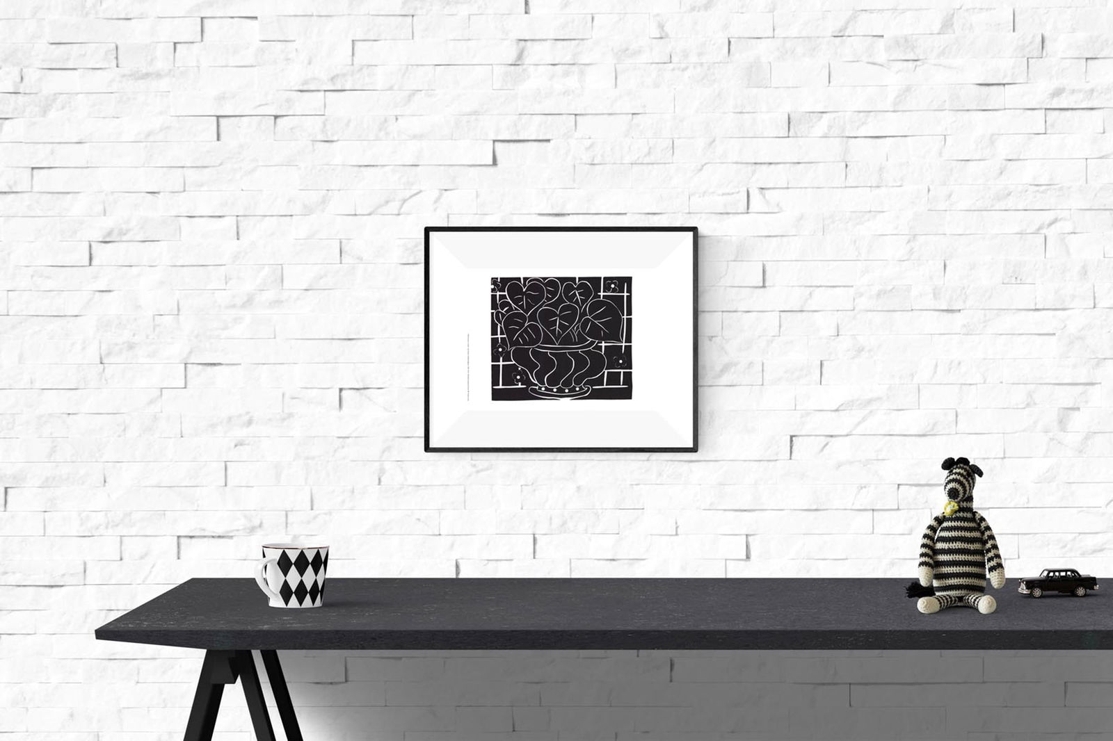 Henri Matisse - Basket of Begonias - 1990 Offset Lithograph 9" x 12" - 6