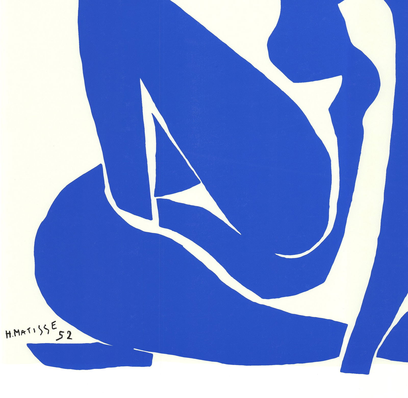 Henri Matisse - Blue Figure I - 2005 Serigraph 30" x 22" - 4