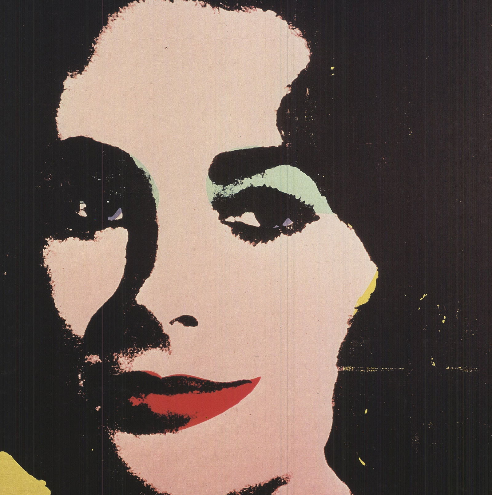 Andy Warhol - Early Colored Liz - 1990 Offset Lithograph 22" x 19" - 3