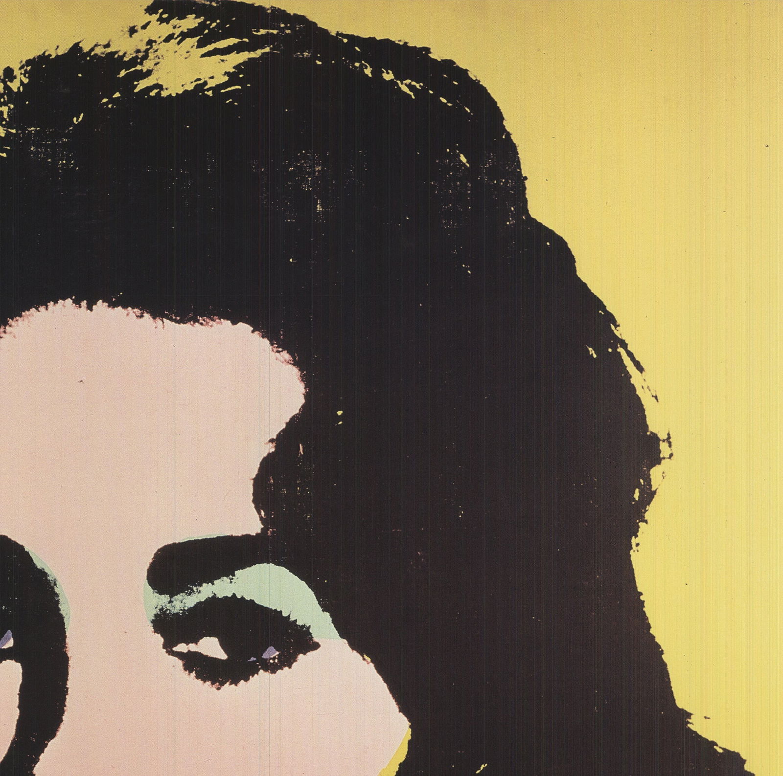 Andy Warhol - Early Colored Liz - 1990 Offset Lithograph 22" x 19" - 4