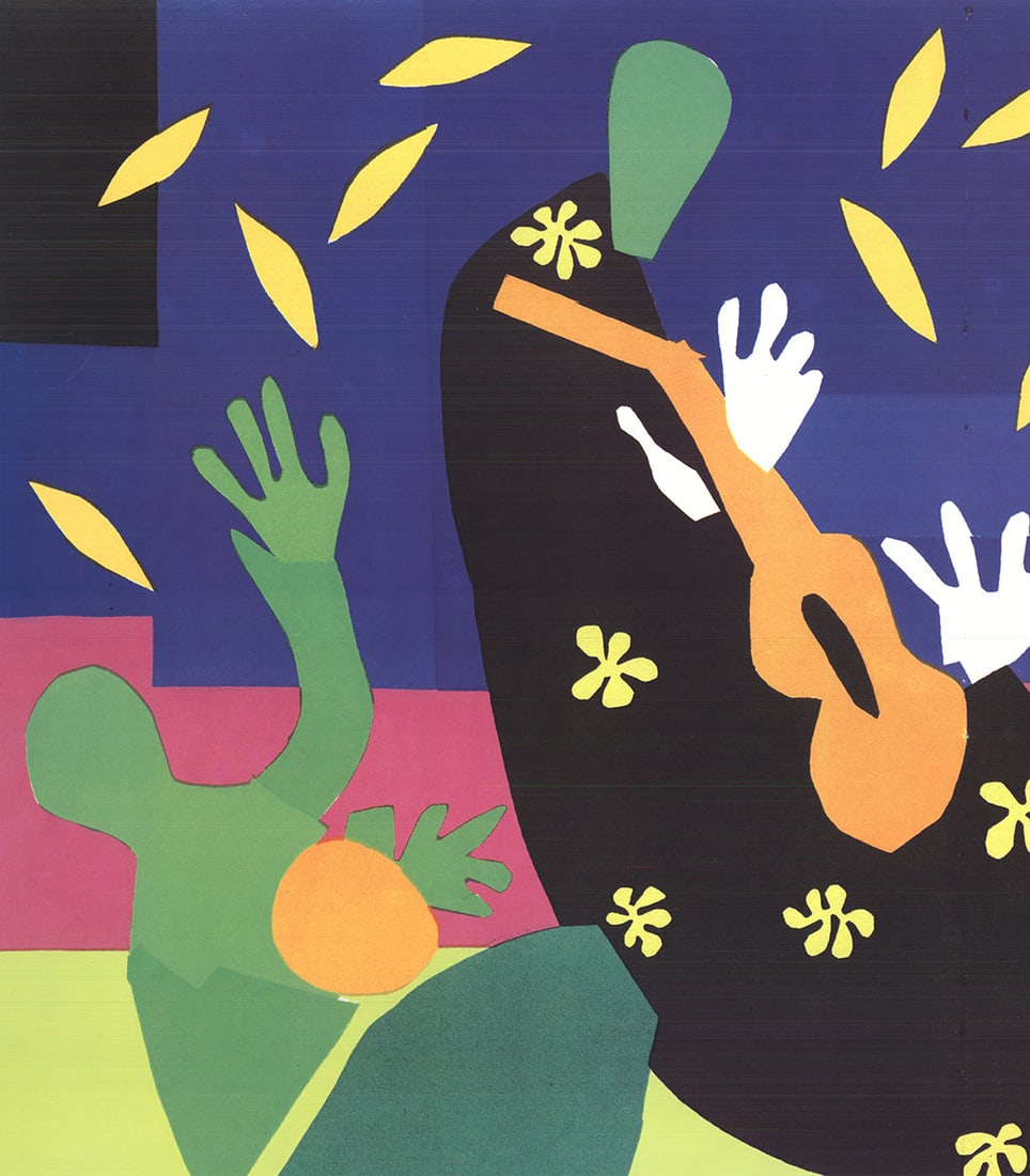 Henri Matisse - La Tristesse du Roi - 1990 Offset Lithograph 35" x 43.75" - 3