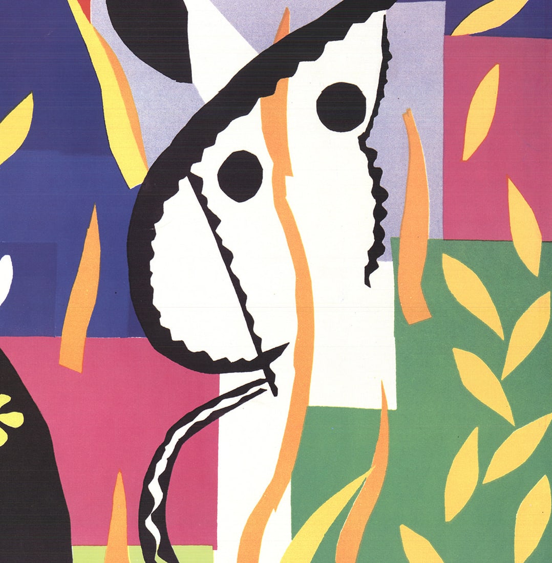 Henri Matisse - La Tristesse du Roi - 1990 Offset Lithograph 35" x 43.75" - 4