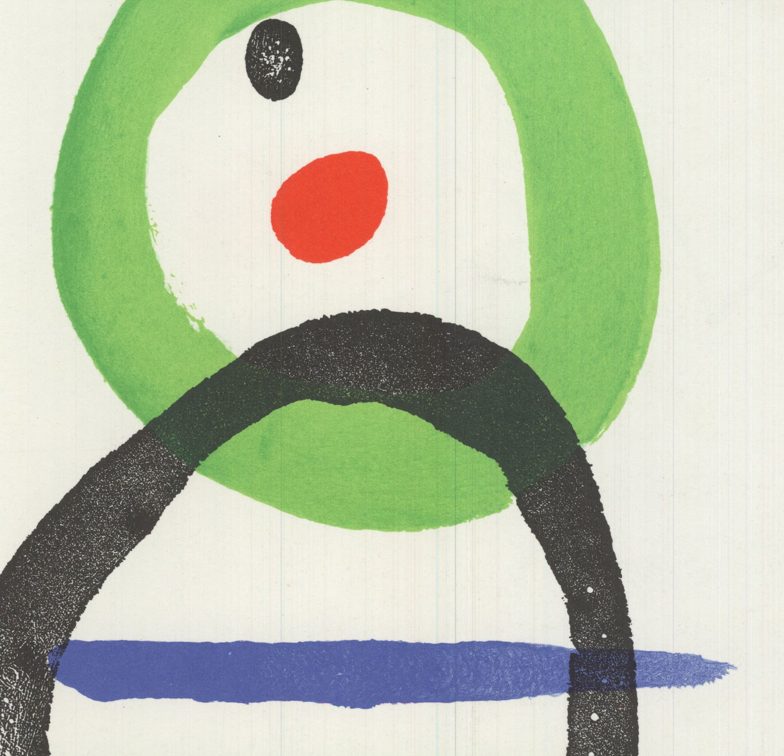 Joan Miro - Miro Derriere Le Miroir, no.169 COVER ONLY - 1967 Offset Lithograph 15" x 11" - 3