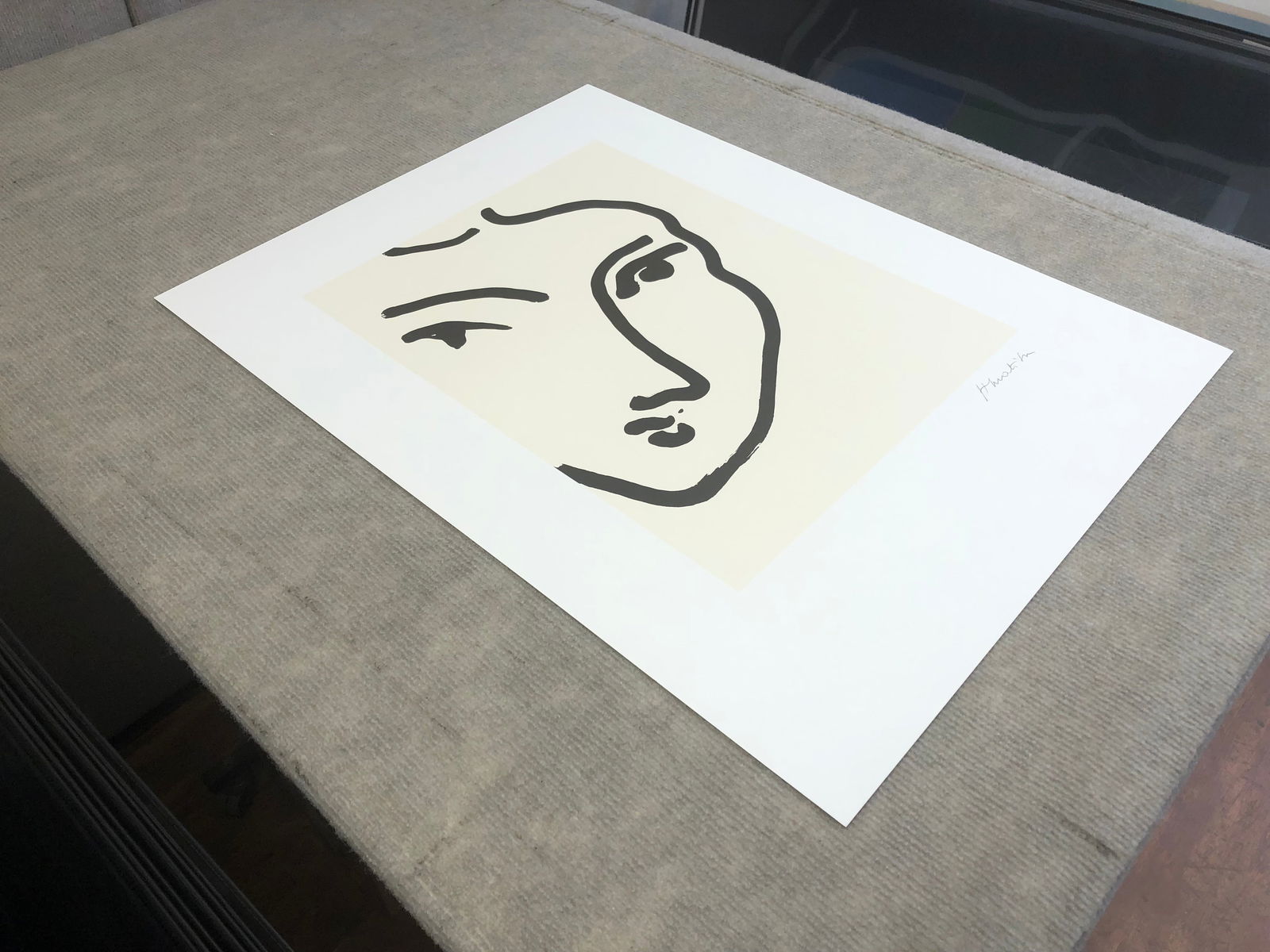 Henri Matisse - Nadia Au Menton Pointu - 1995 Offset Lithograph 23.5" x 17.5" - 3