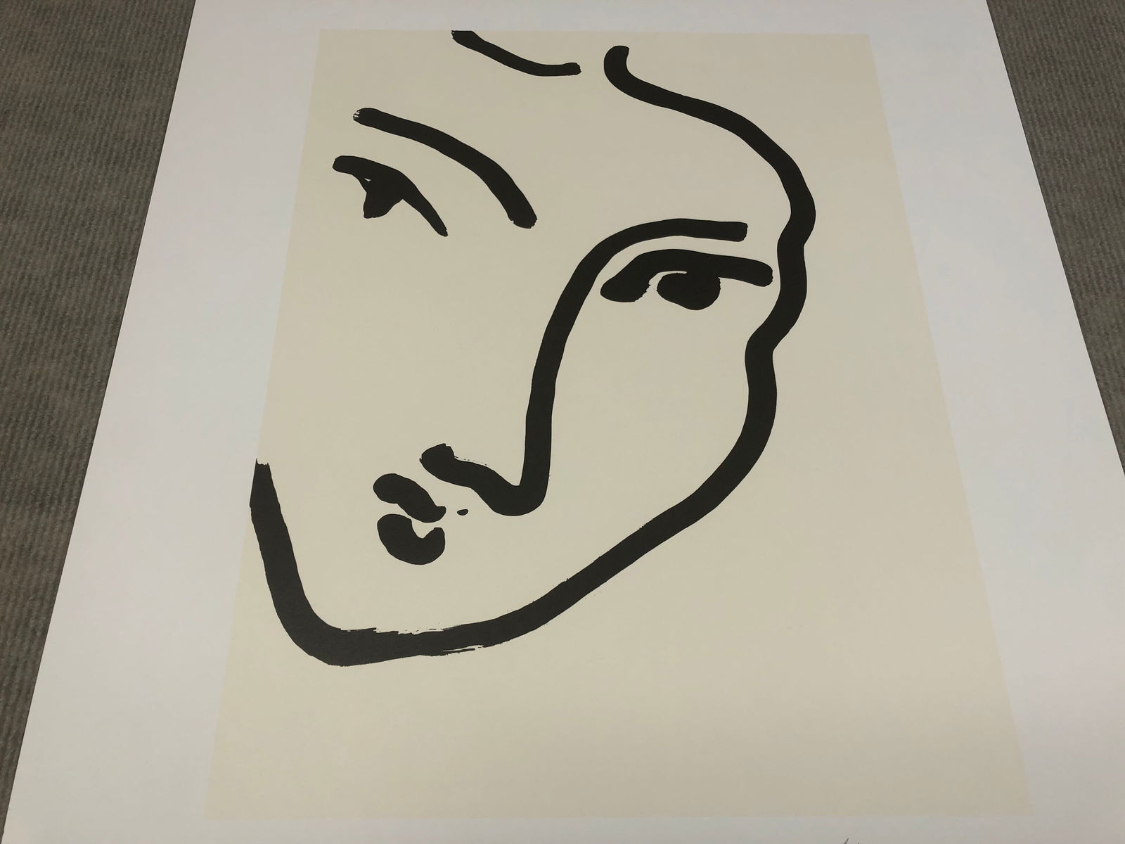 Henri Matisse - Nadia Au Menton Pointu - 1995 Offset Lithograph 23.5" x 17.5" - 5