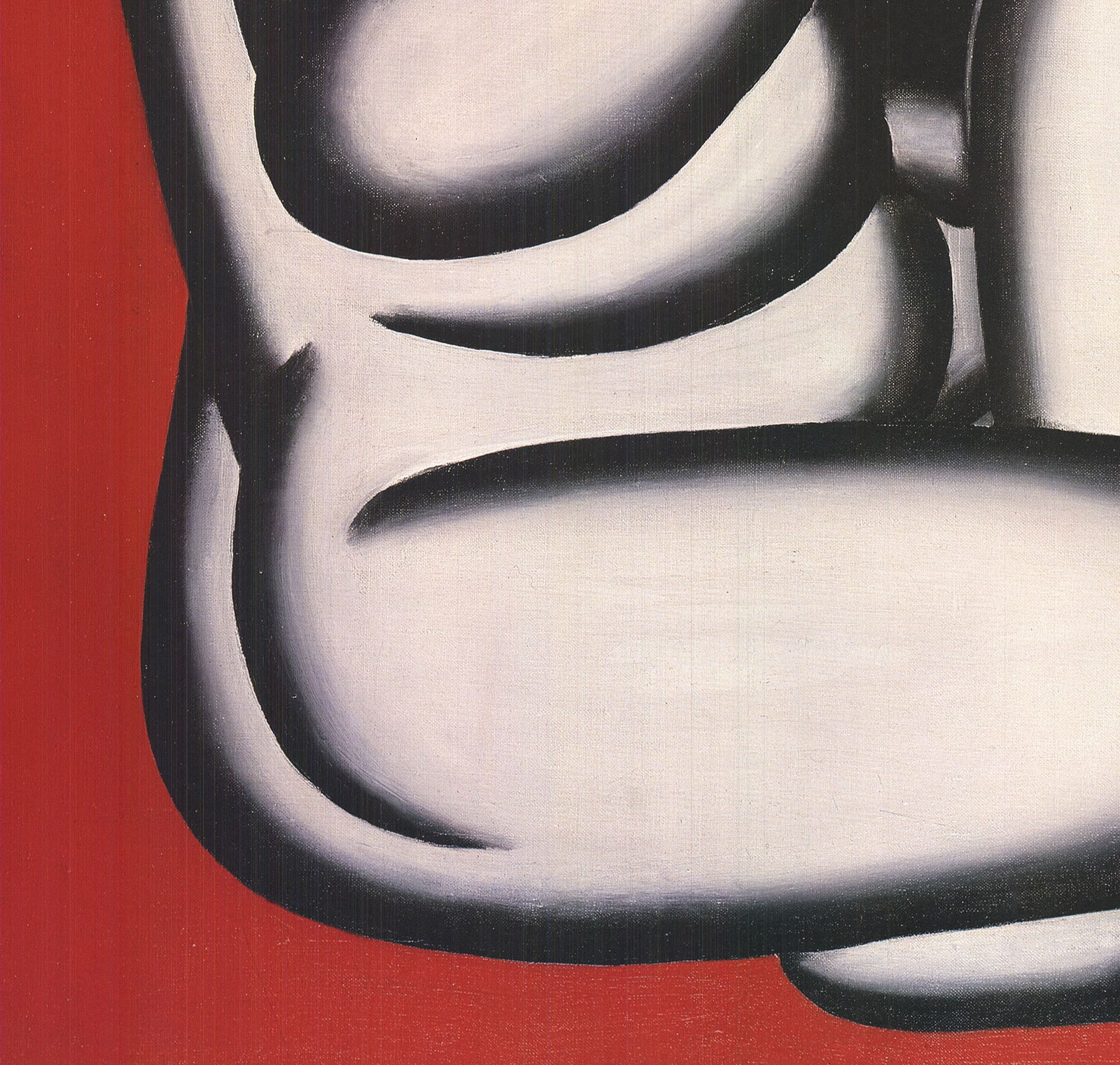Fernand Leger - Figure on a Red Background - 1982 Offset Lithograph 38" x 21.5" - 4