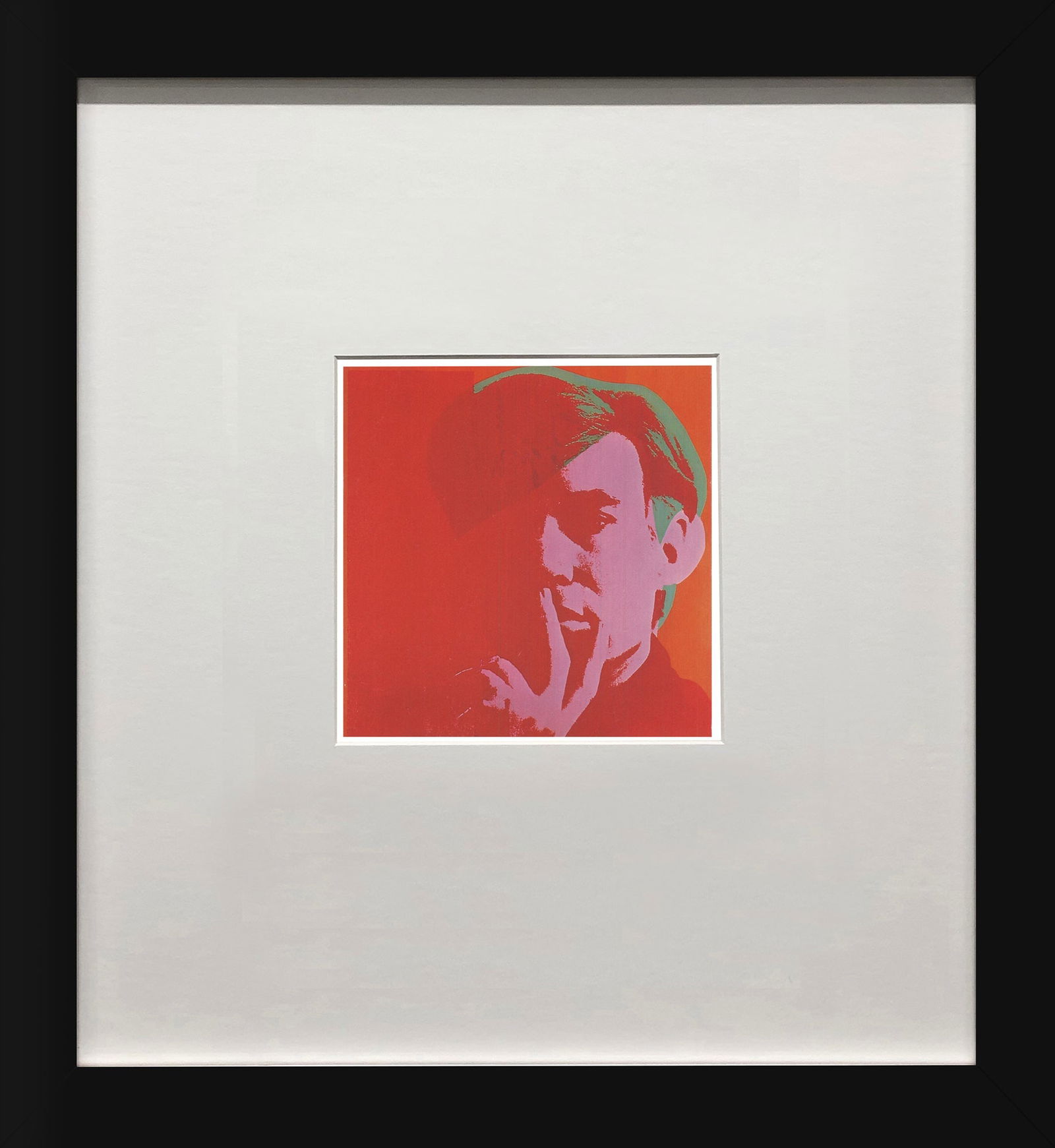 Andy Warhol - Self Portrait - 1980 Offset Lithograph 6" x 4.25" (1 of 4)