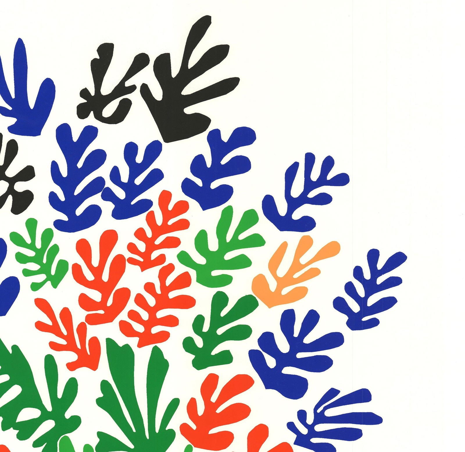 Henri Matisse - Spray of Leaves - 2010 Serigraph 22" x 30" - 3
