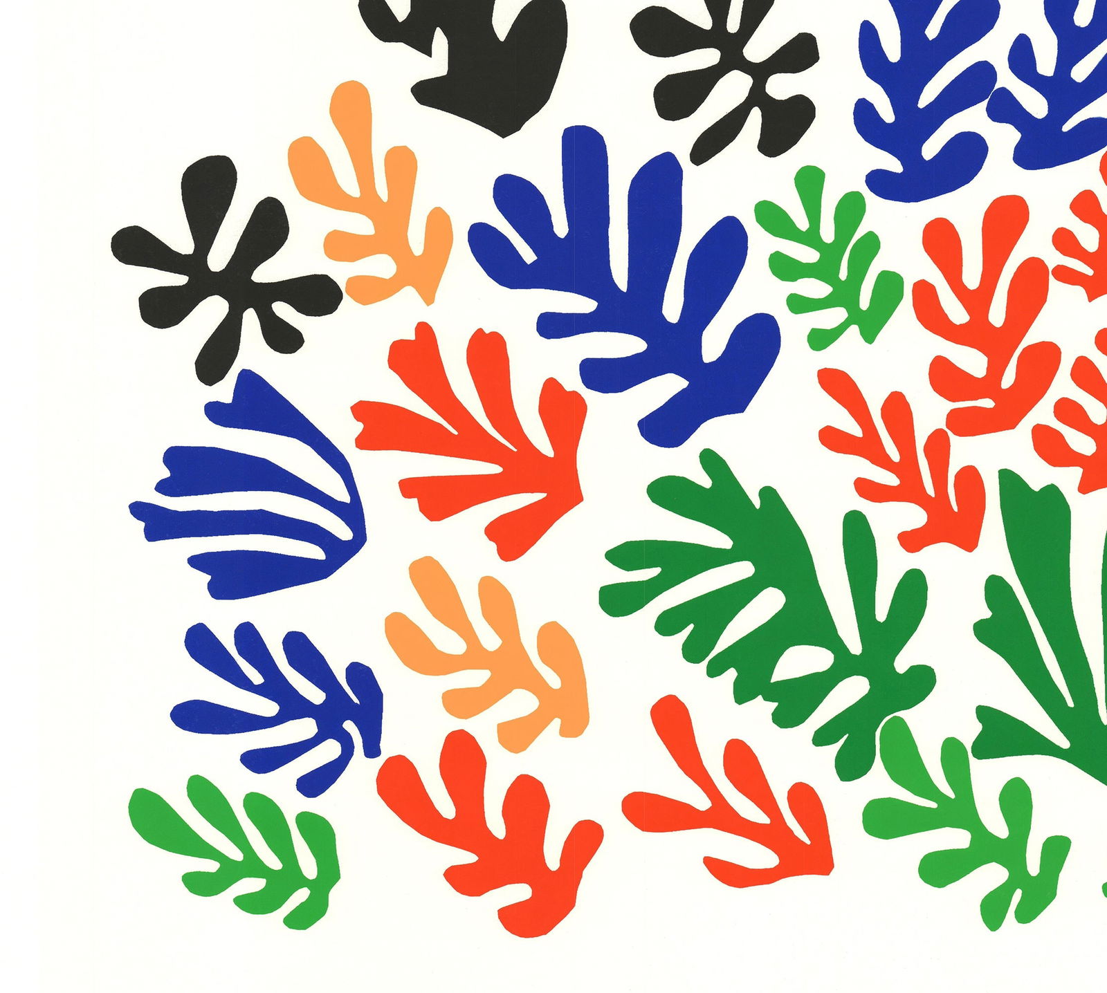 Henri Matisse - Spray of Leaves - 2010 Serigraph 22" x 30" - 4