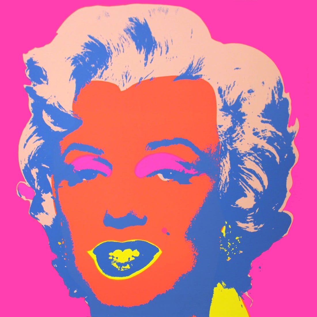 Andy Warhol - Sunday B Morning Marilyn (After Warhol) - 1970 Serigraph 36" x 36": Title: Andy Warhol - Sunday B Morning Marilyn (After Warhol) - 1970 Serigraph 36" x 36" Artist: Andy Warhol Additional Information: Sunday B Morning Marilyn (After Warhol) Description: "Sunday B Morni