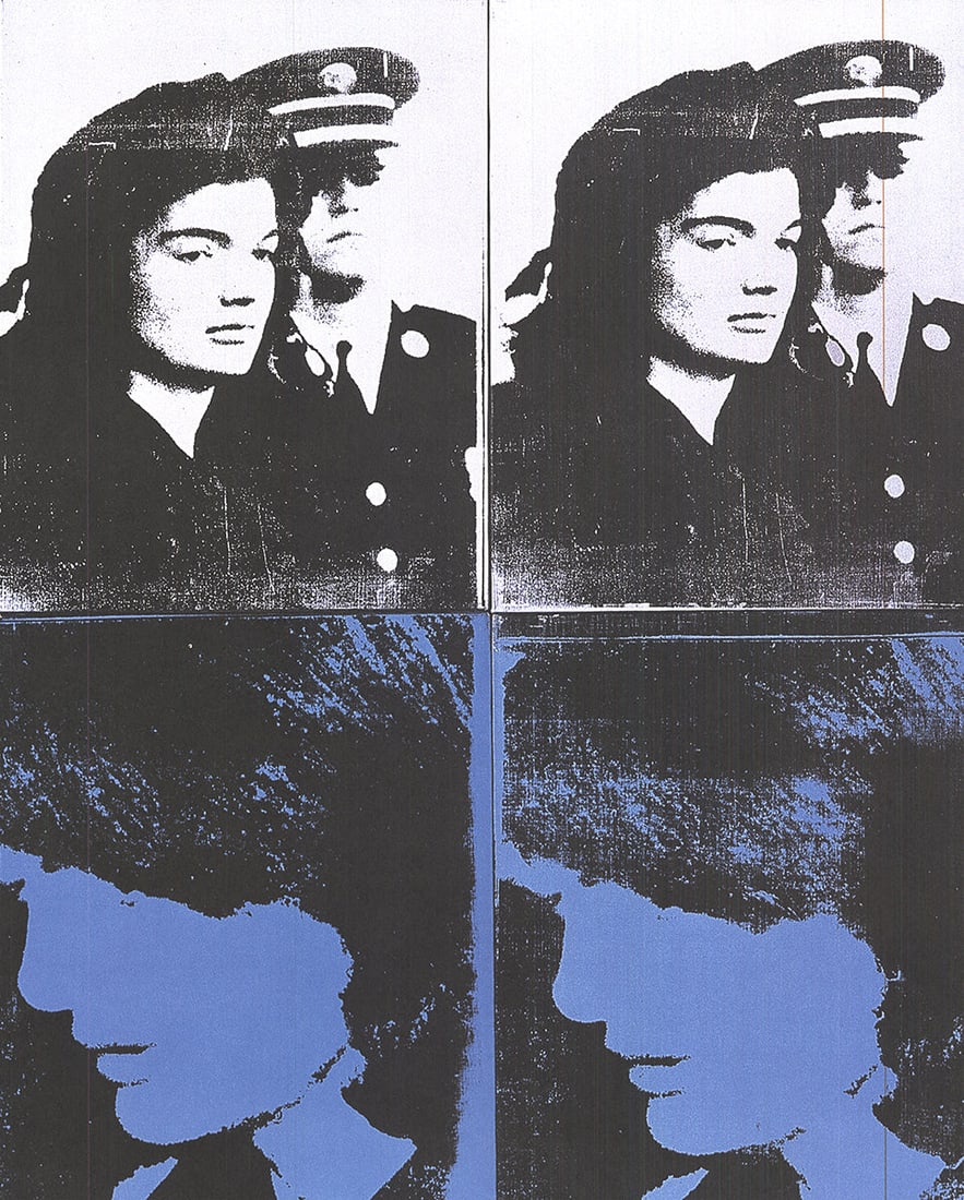 Andy Warhol - The Three phases of Jackie - 1989 Offset Lithograph 34.5" x 26.5" - 4
