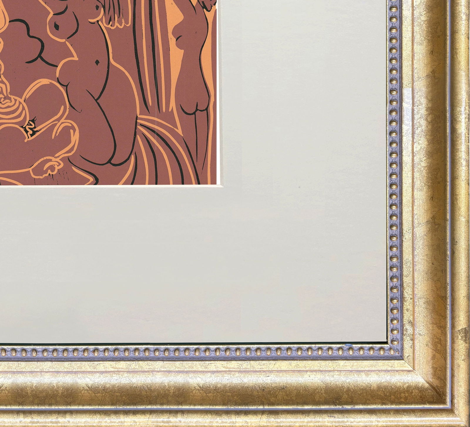 Pablo Picasso - Trois Femmes - 1971 Linocut 7.75" x 9.5" - 4