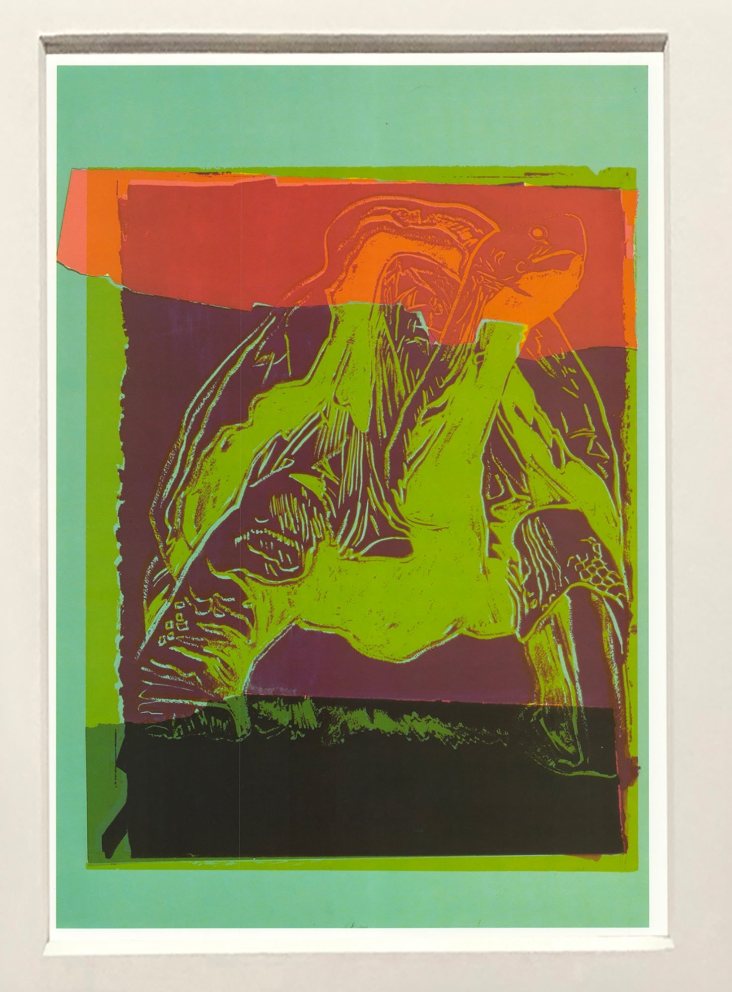Andy Warhol - Vanishing Animals: Galapagos Tortoise - 1991 Offset Lithograph 15.75" x 12.25" - 2