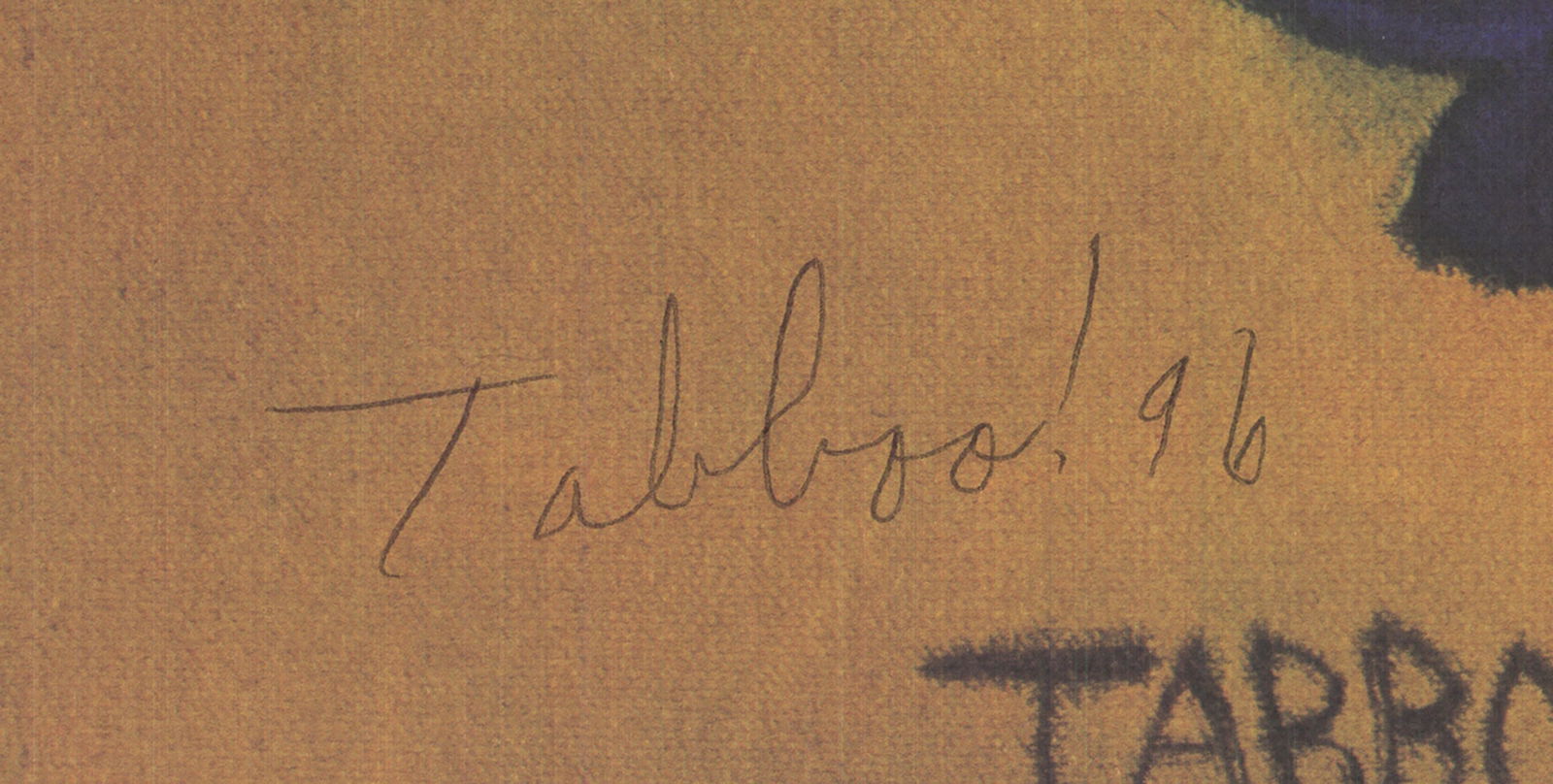 Stephen Tabboo AKA Tashjian - Vase of Flowers ADF 1996 - 1996 Offset Lithograph - SIGNED 31.75" x - 2