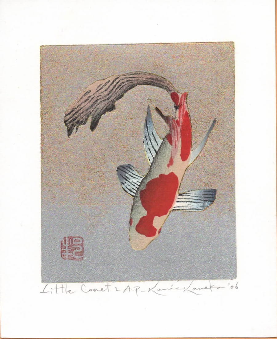 Kunio Kaneko (B. - 1948): Little Comet 2