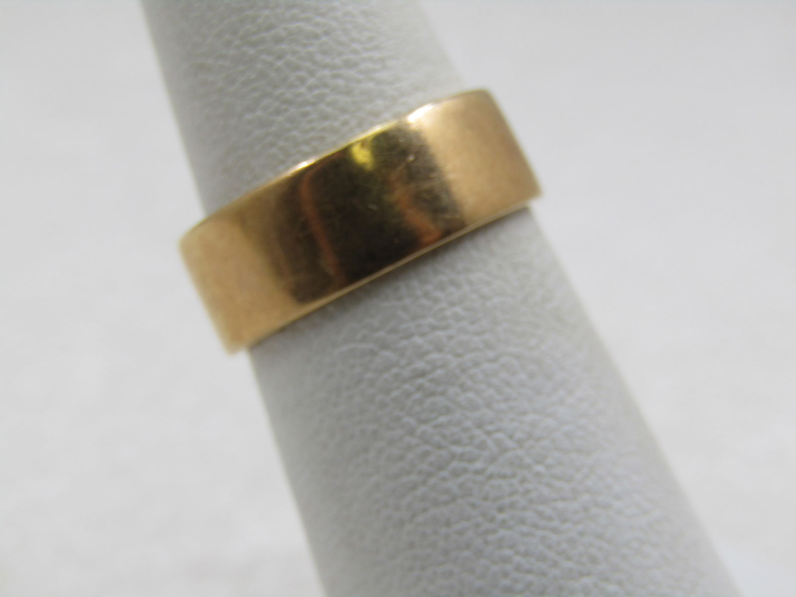 Vintage 14kt Wedding Band, 6.5mm, Sz. 5.5 - 2