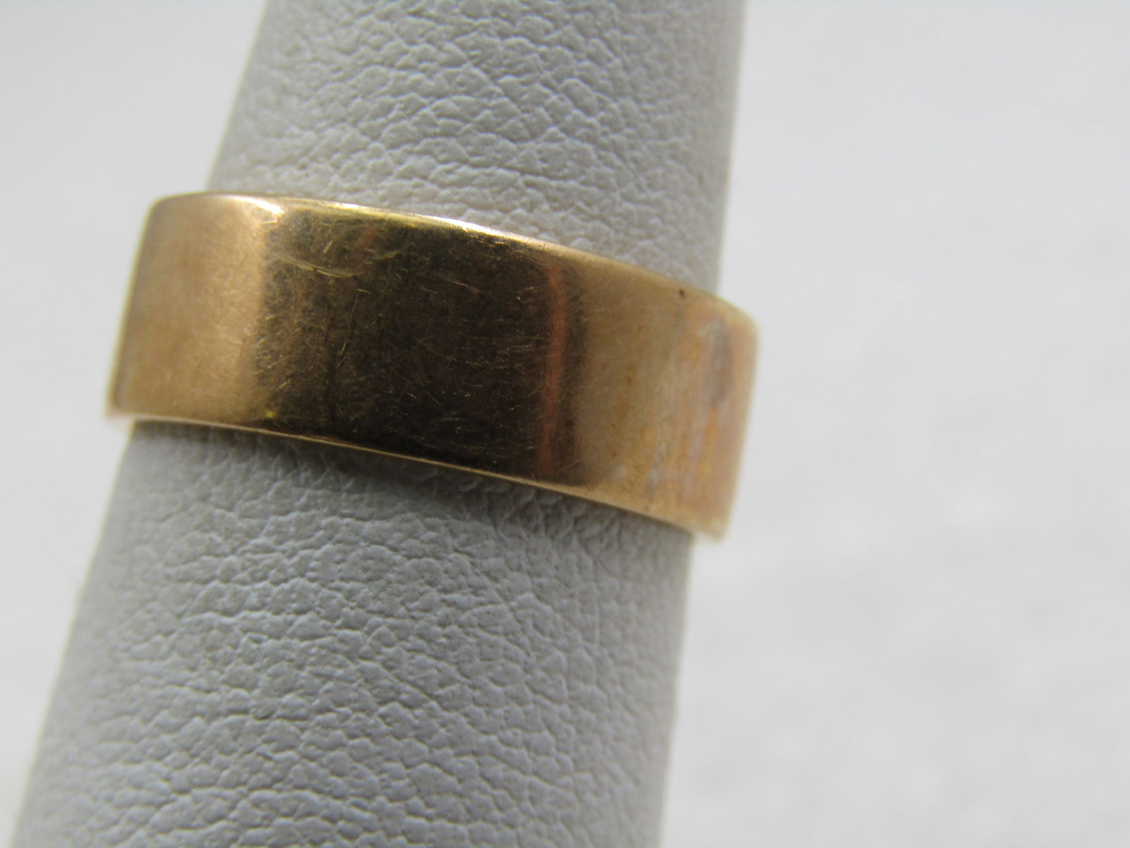 Vintage 14kt Wedding Band, 6.5mm, Sz. 5.5 - 3