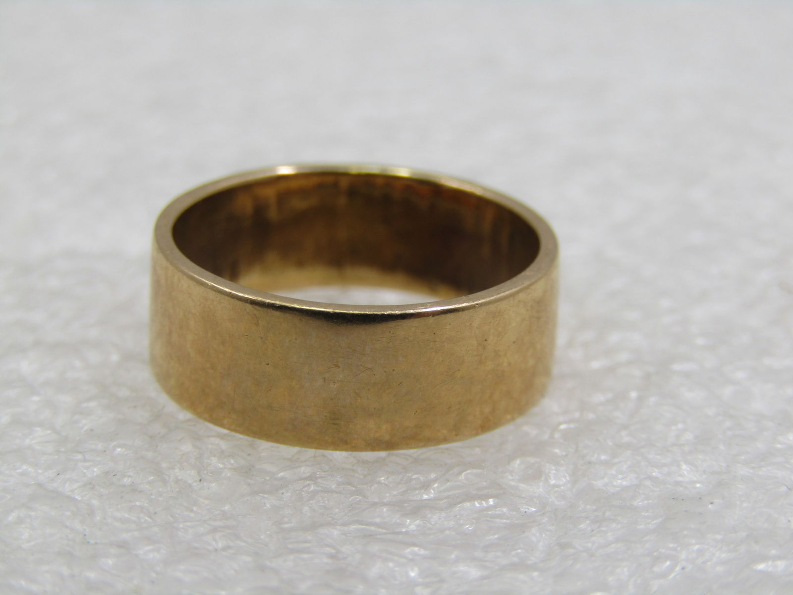 Vintage 14kt Wedding Band, 6.5mm, Sz. 5.5 - 4