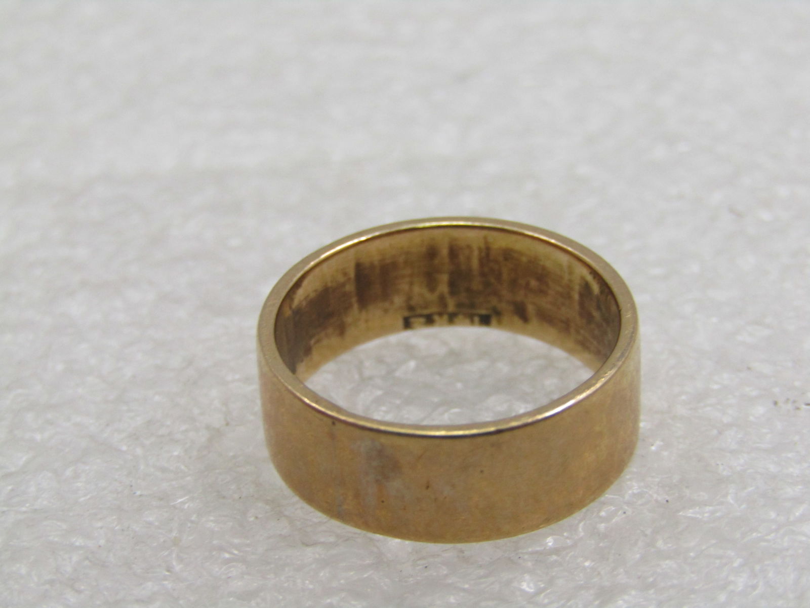 Vintage 14kt Wedding Band, 6.5mm, Sz. 5.5 - 5