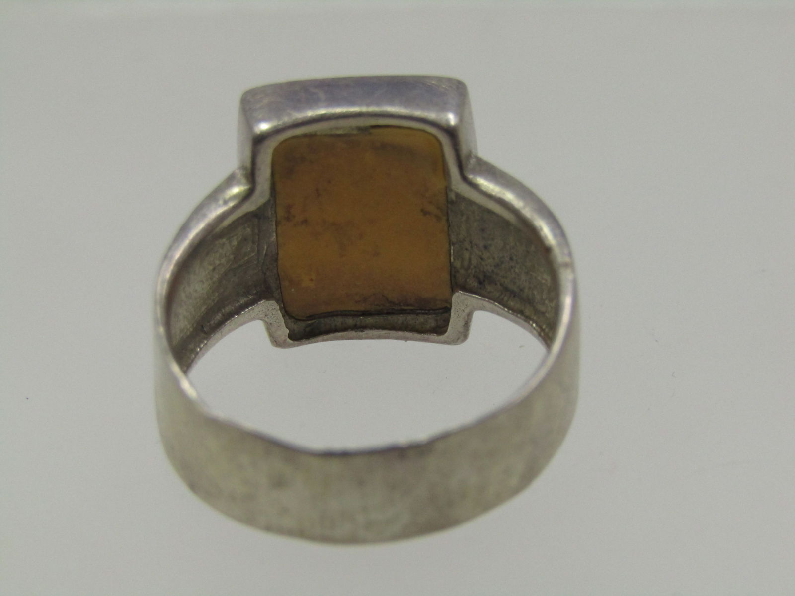 Vintage Sterling Pink Mother-of-Pearl Bali Ring, Sz. 8, 1970's-1980's - 4