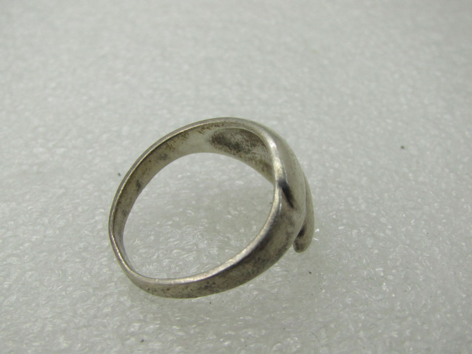 Vintage Sterling Silver Wave Ring, Sz. 9, 4.27 Gr., Signed PAD - 4