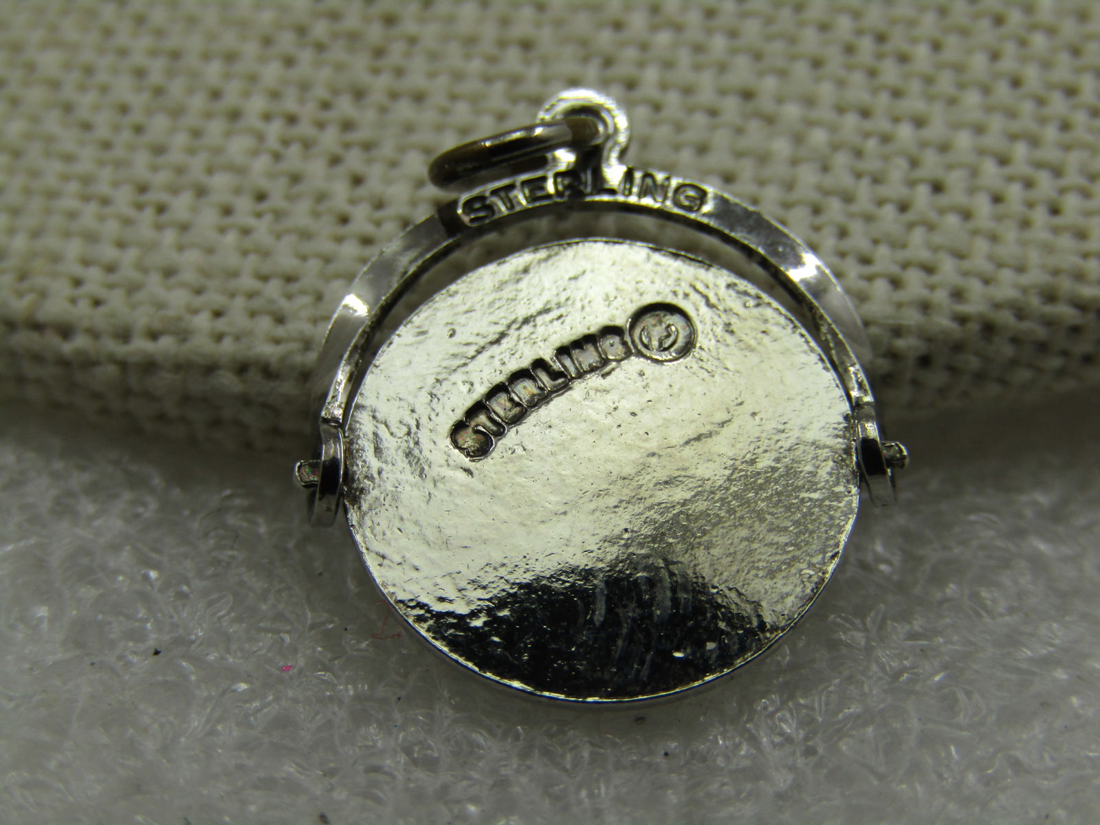 Vintage Sterling Amethyst Rope Accent Ring, Sz. 8, 1960's-1970's - 3