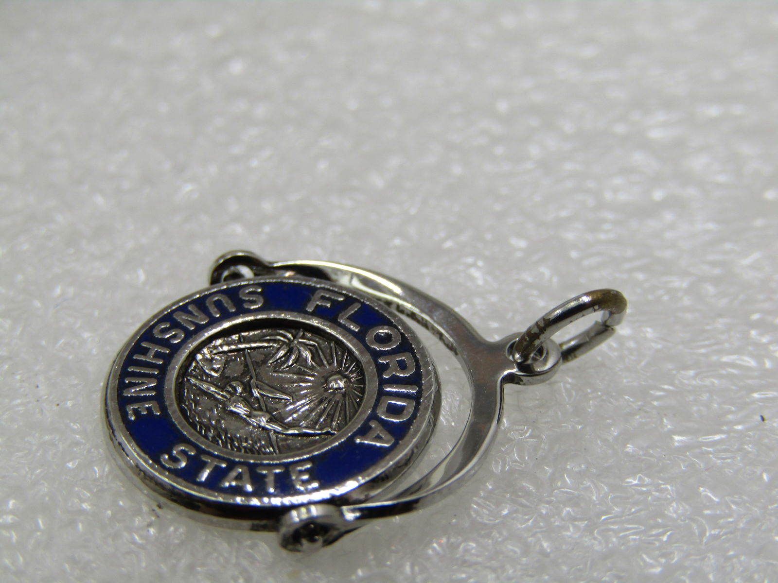 Vintage Sterling Amethyst Rope Accent Ring, Sz. 8, 1960's-1970's - 5