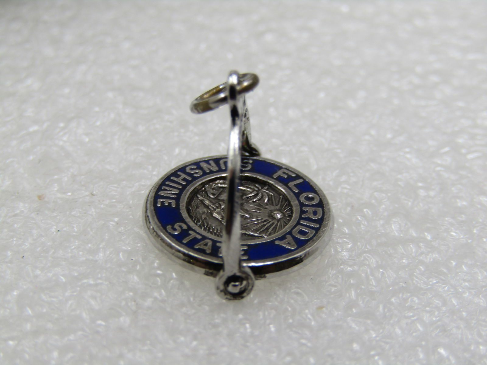 Vintage Sterling Amethyst Rope Accent Ring, Sz. 8, 1960's-1970's - 6