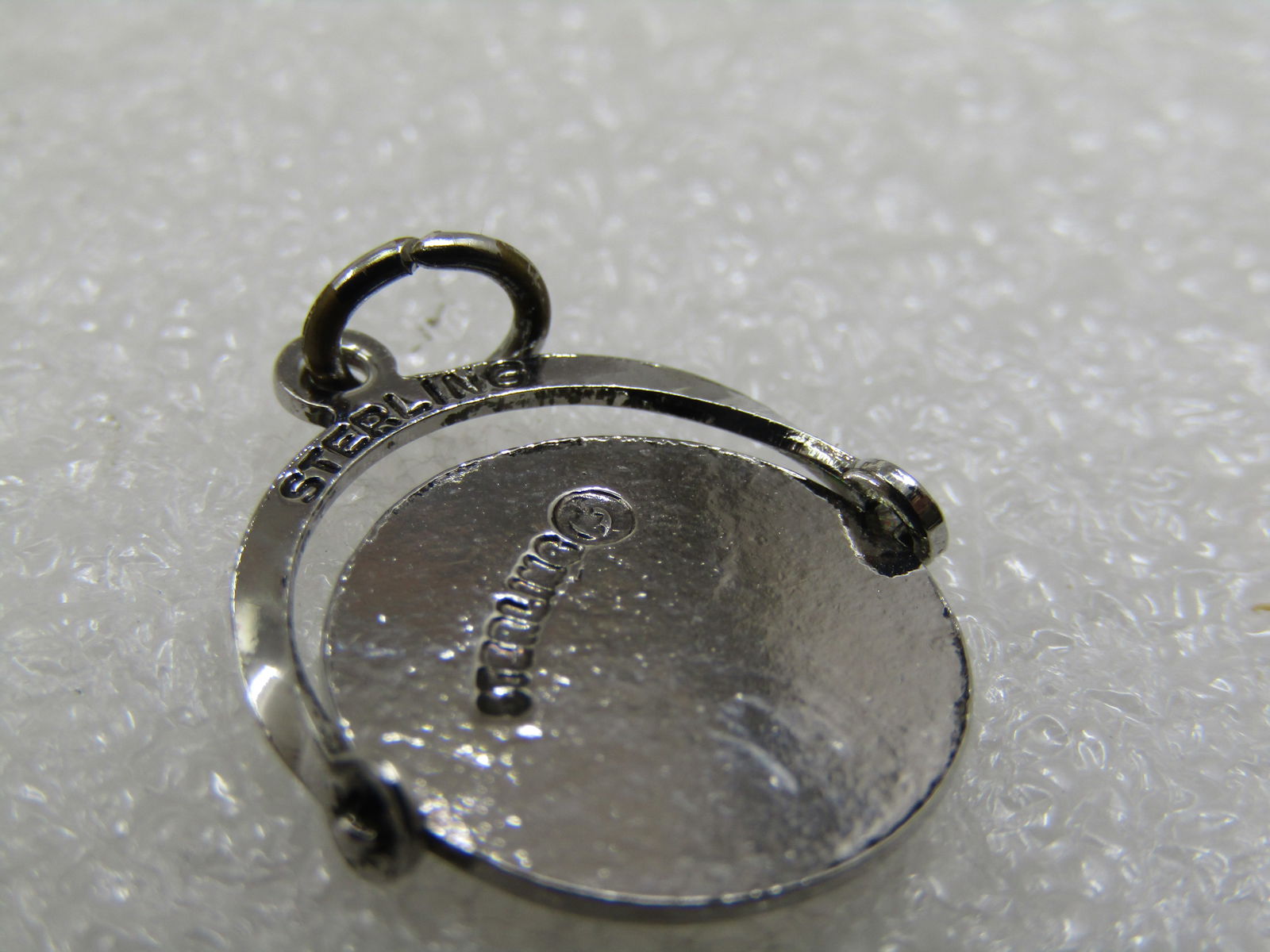 Vintage Sterling Amethyst Rope Accent Ring, Sz. 8, 1960's-1970's - 7