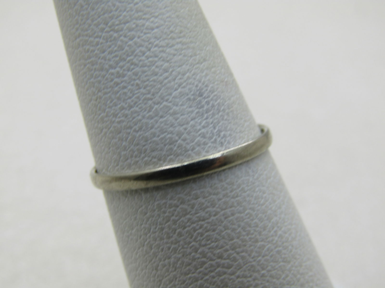 Vintage 18kt Werner Wedding Band, Sz. 6.5, 1.4mm - 2