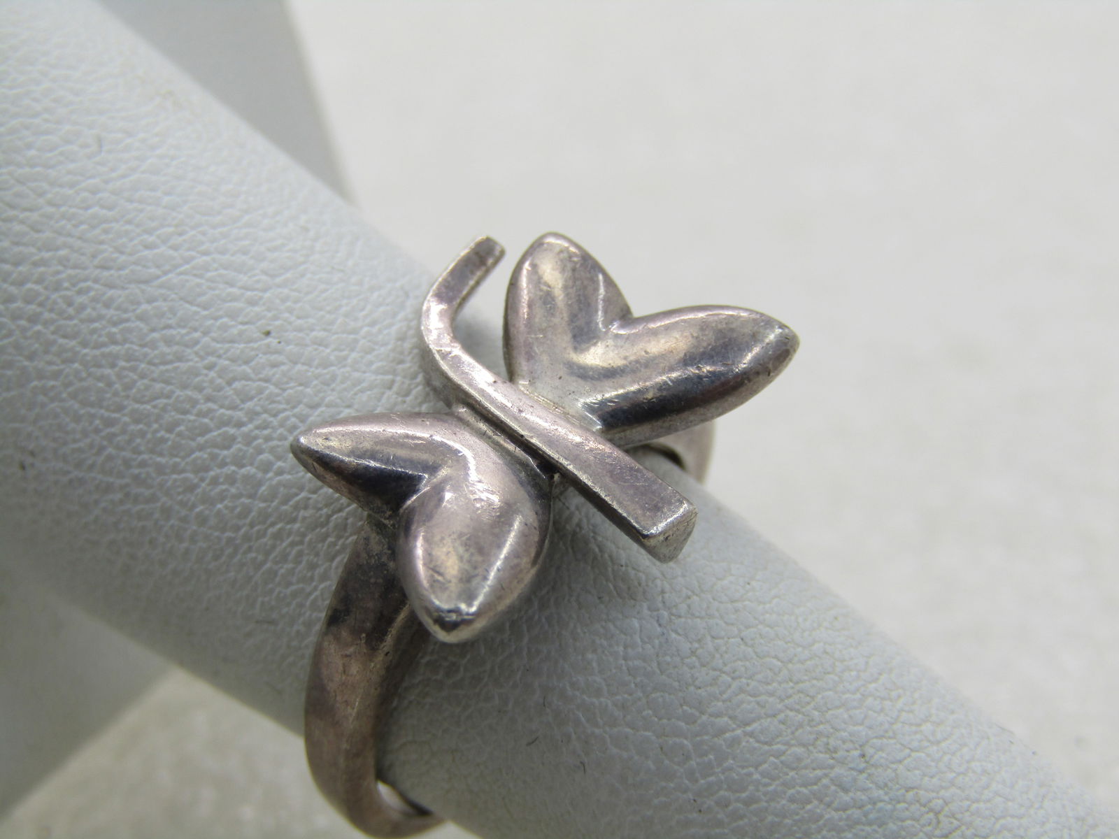 Vintage Sterling Silver Dragonfly Ring, Sz. 6, Mod Design - 3
