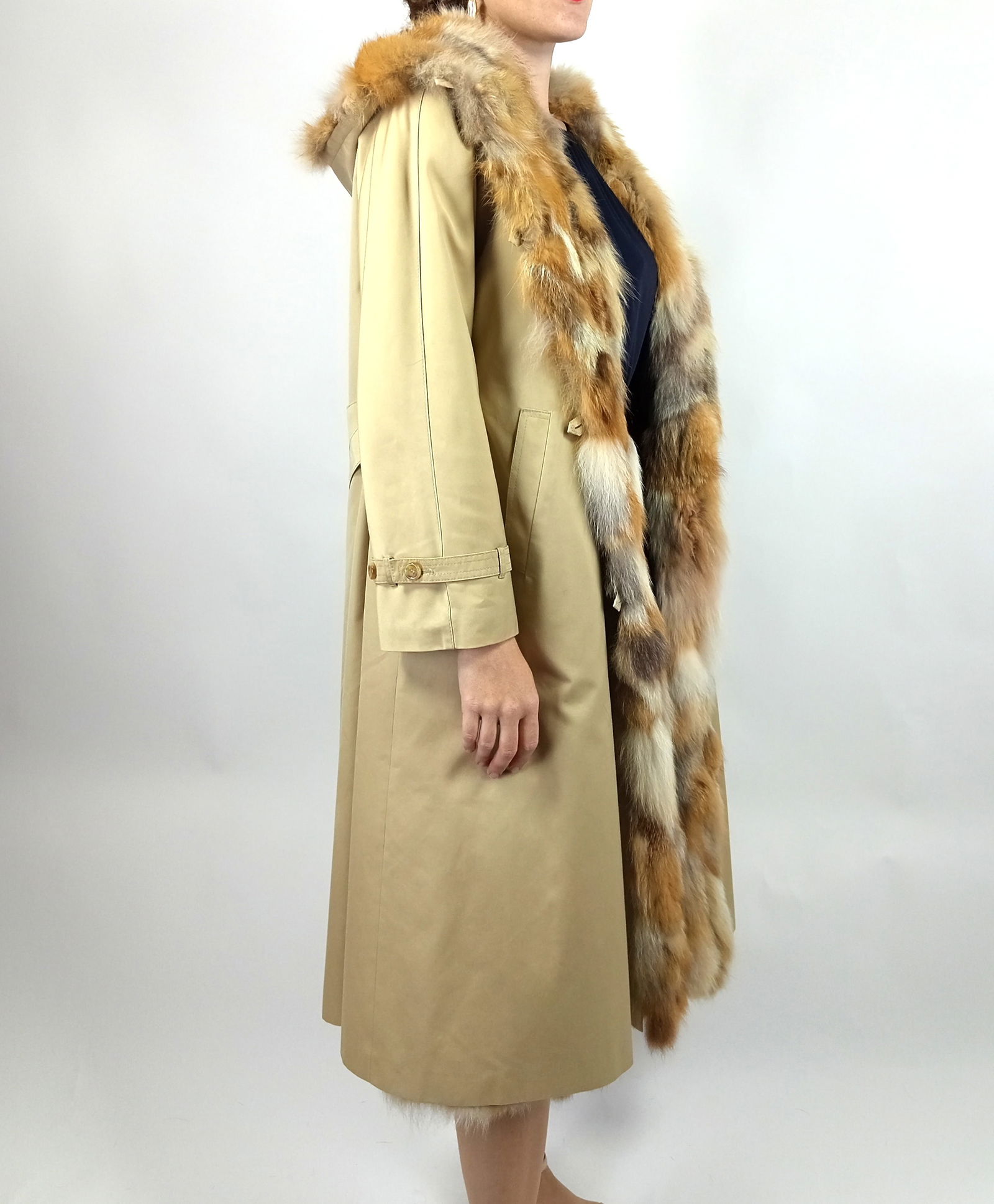 MAHOGANY MINK FUR COAT EU: XXL ; US: 22 - 5
