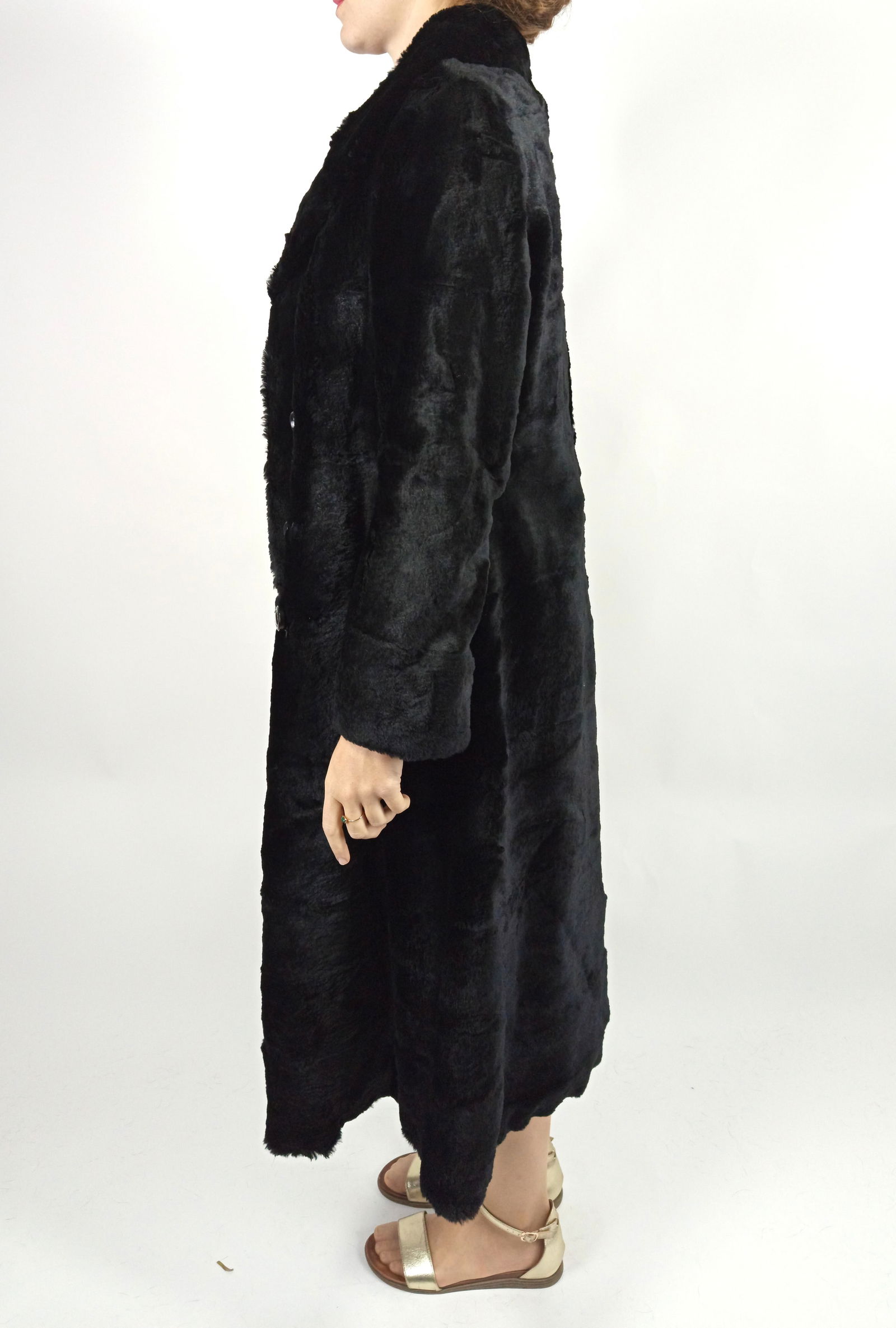 WHITE & PLATINUM MINK FUR JACKET EU: XL ; US: 20 - 6