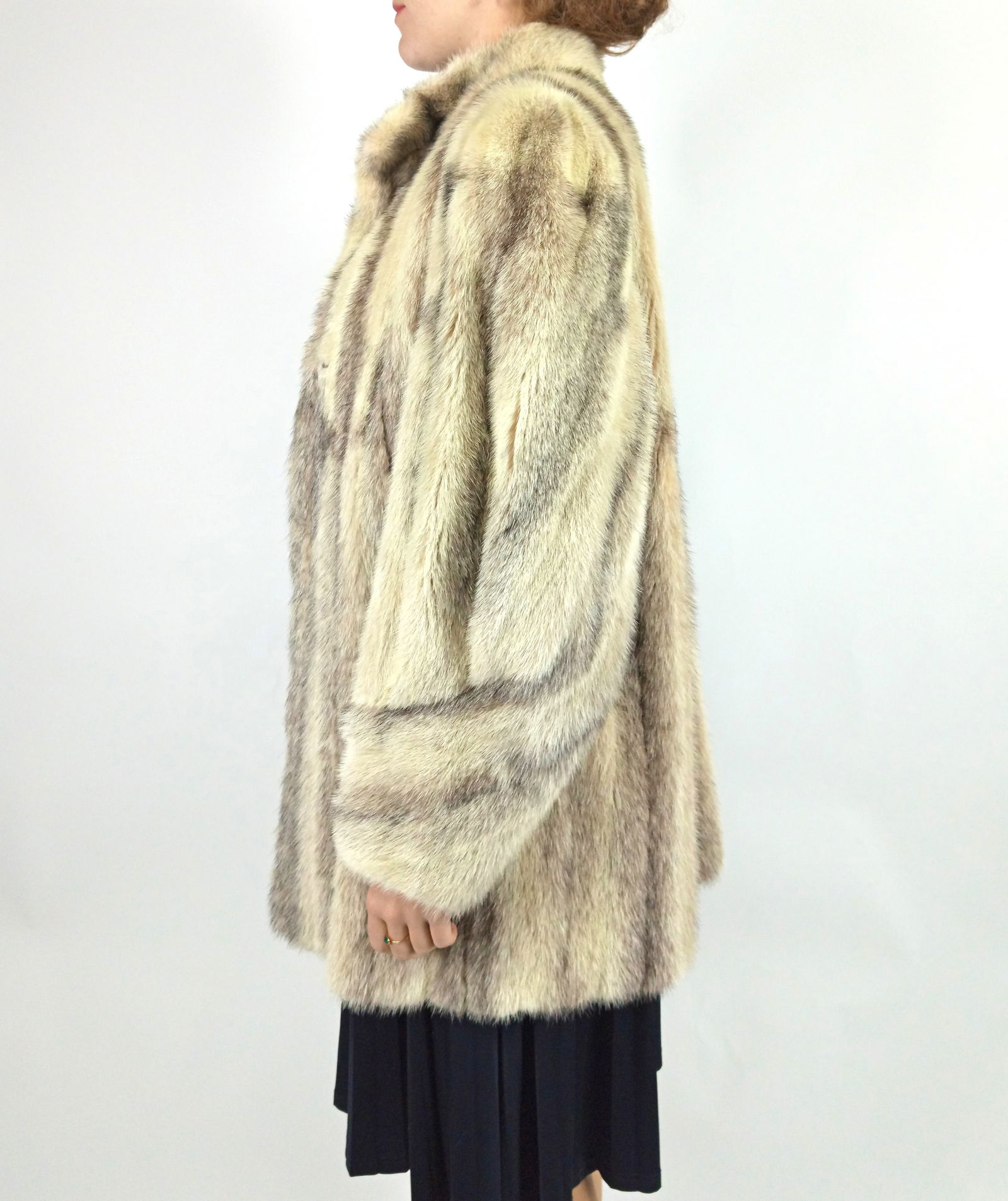 REVERSABLE LAPIN FUR JACKET EU: S ; US: 8 - 6