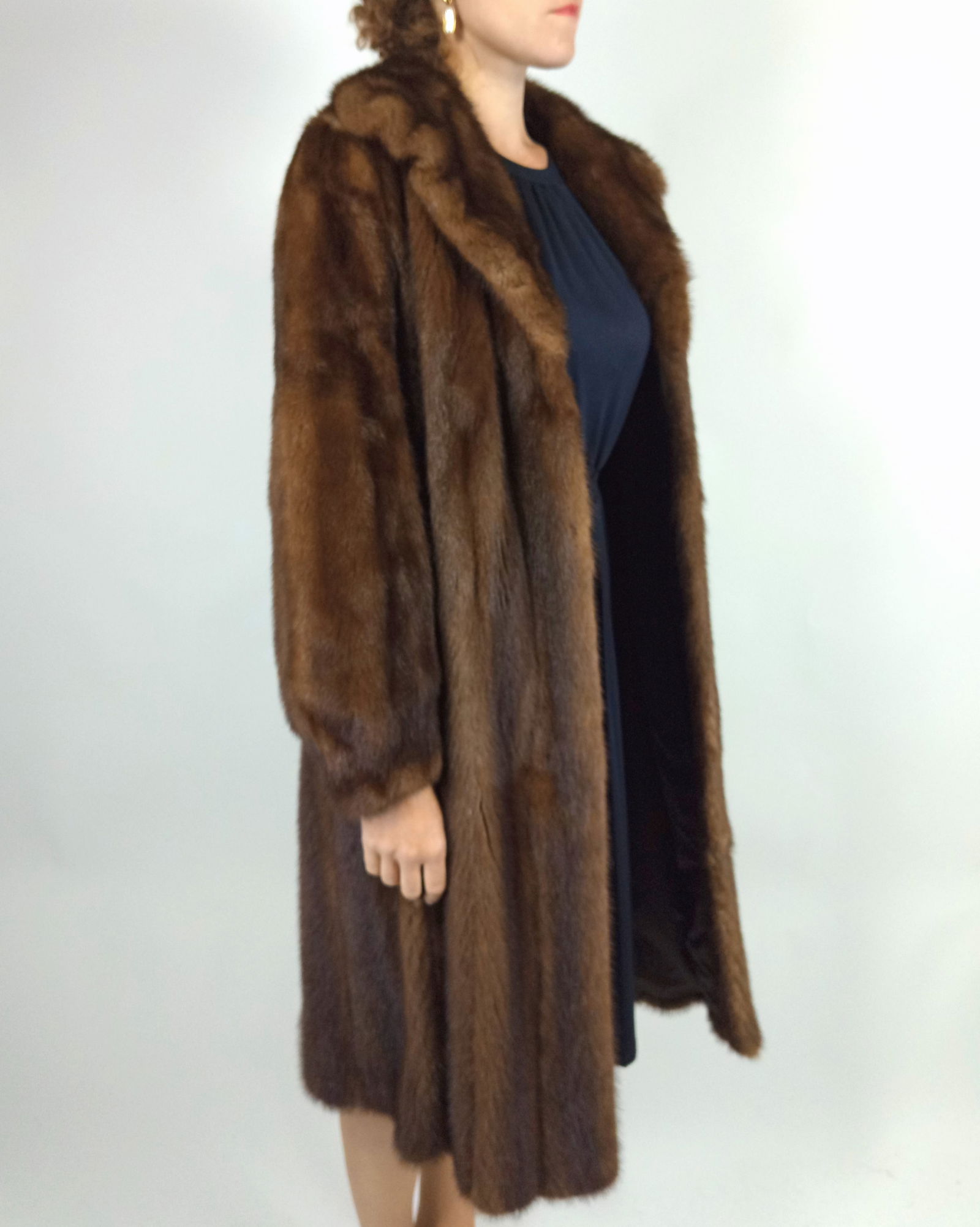 BISAM FUR JACKET EU: XL - US:20 - 6