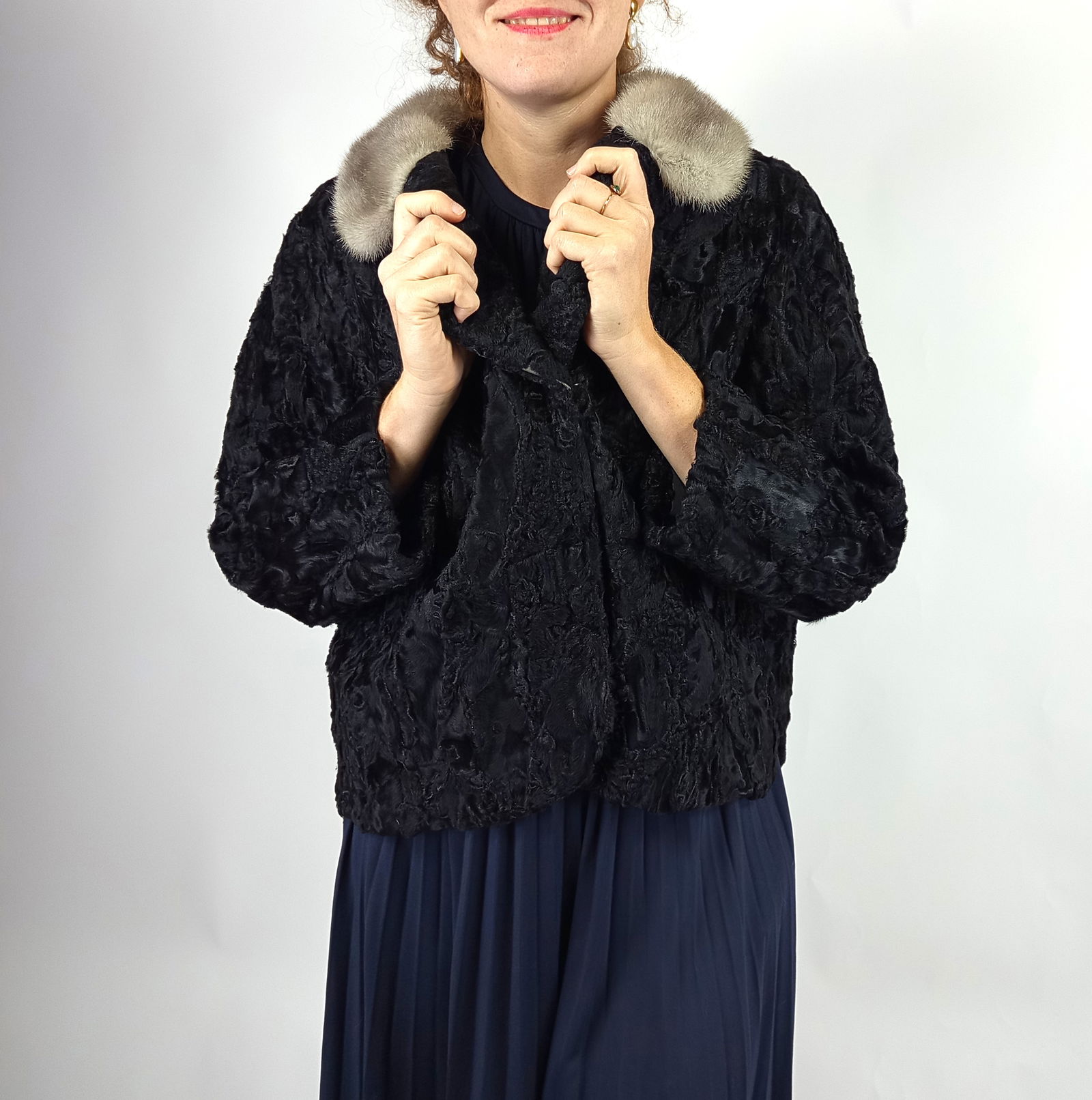 BISAM FUR JACKET EU: L - US:16 - 3