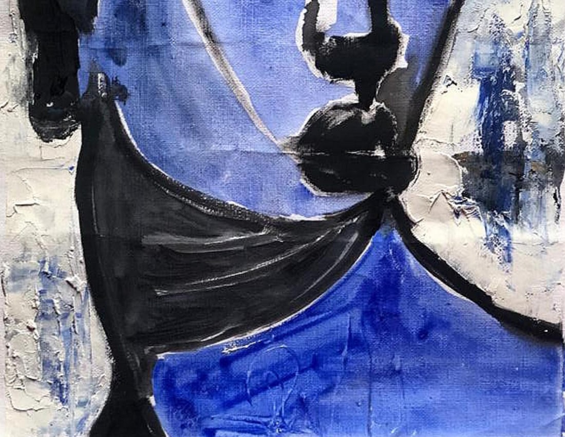 Omoyeni Arogunmati, Her Self Made 2 - 21st Century Contemporary, Figurative, Impressionist, Women, - 10