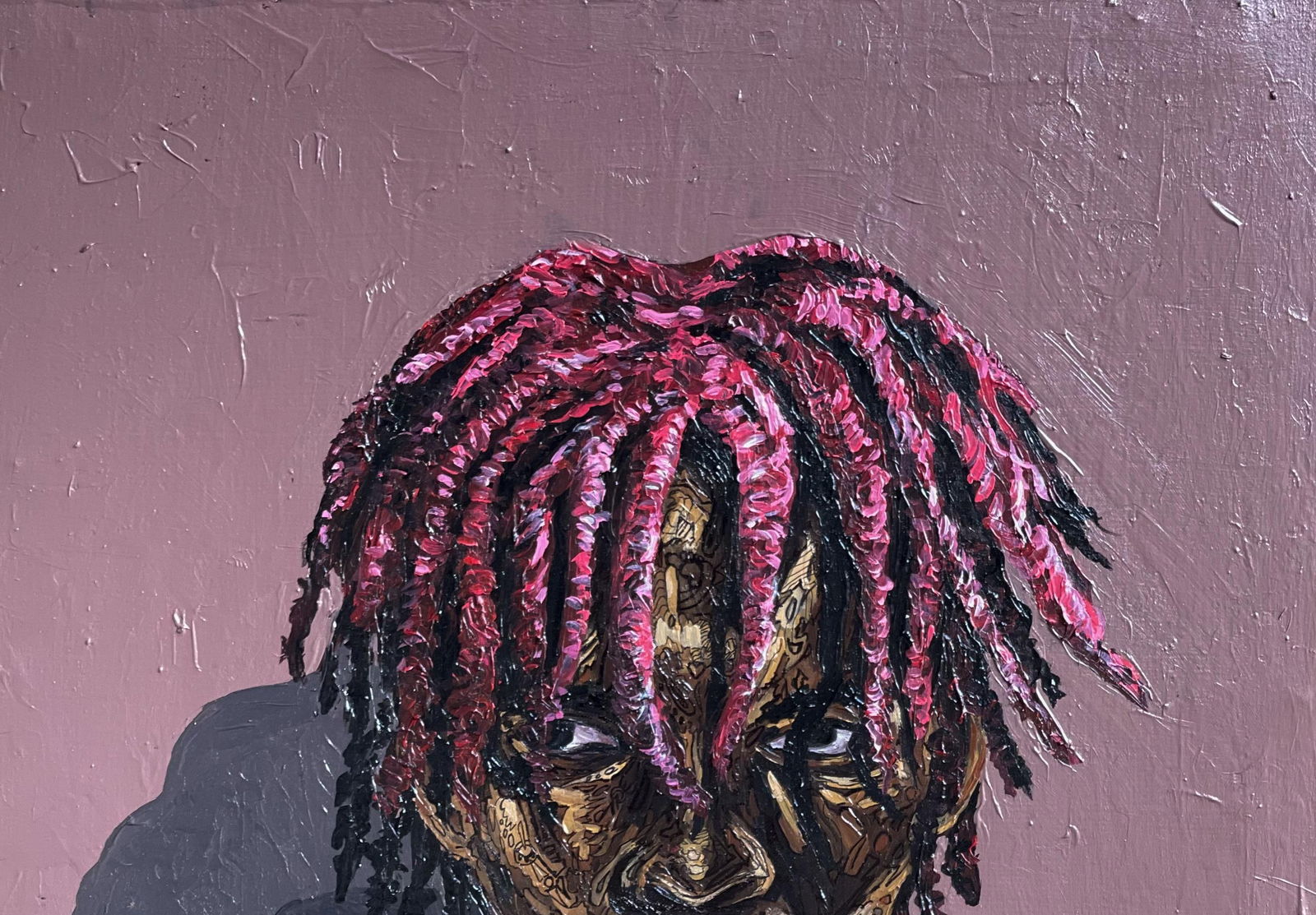 Michael Adetula, Cast Aside 1 -21st Century Contemporary, Figurative Portrait Africa Modern Woman, - 3