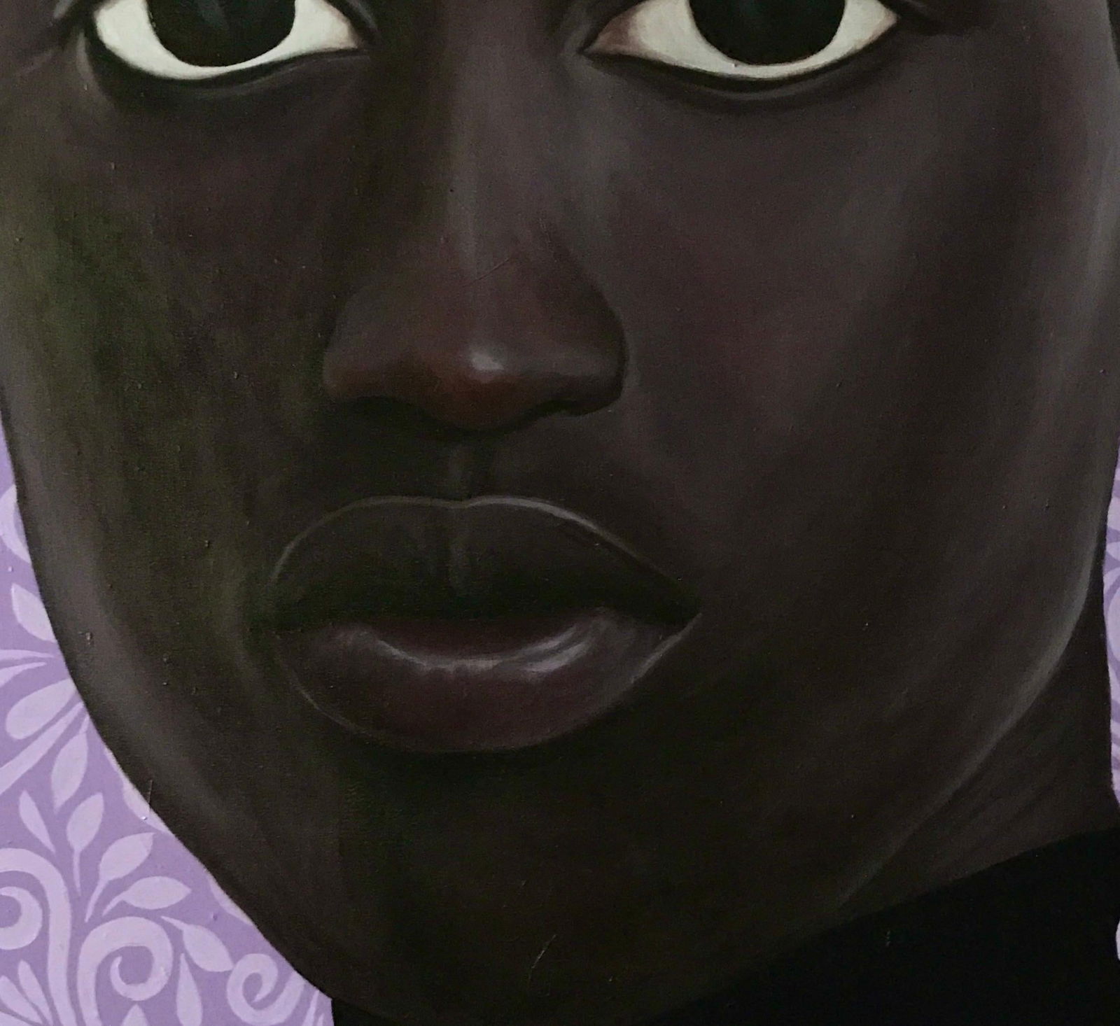 Kehinde Mayowa, Focus (Bold Face) - 21st Century Contemporary, Figurative Portrait, Woman, 2024 - 7