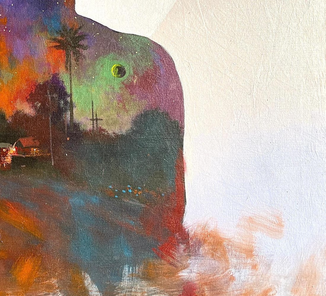 Gbelekale Azeez, Beyond This Earth (Life Within) - 21st Century, Contemporary, Figurative, Nature, - 8