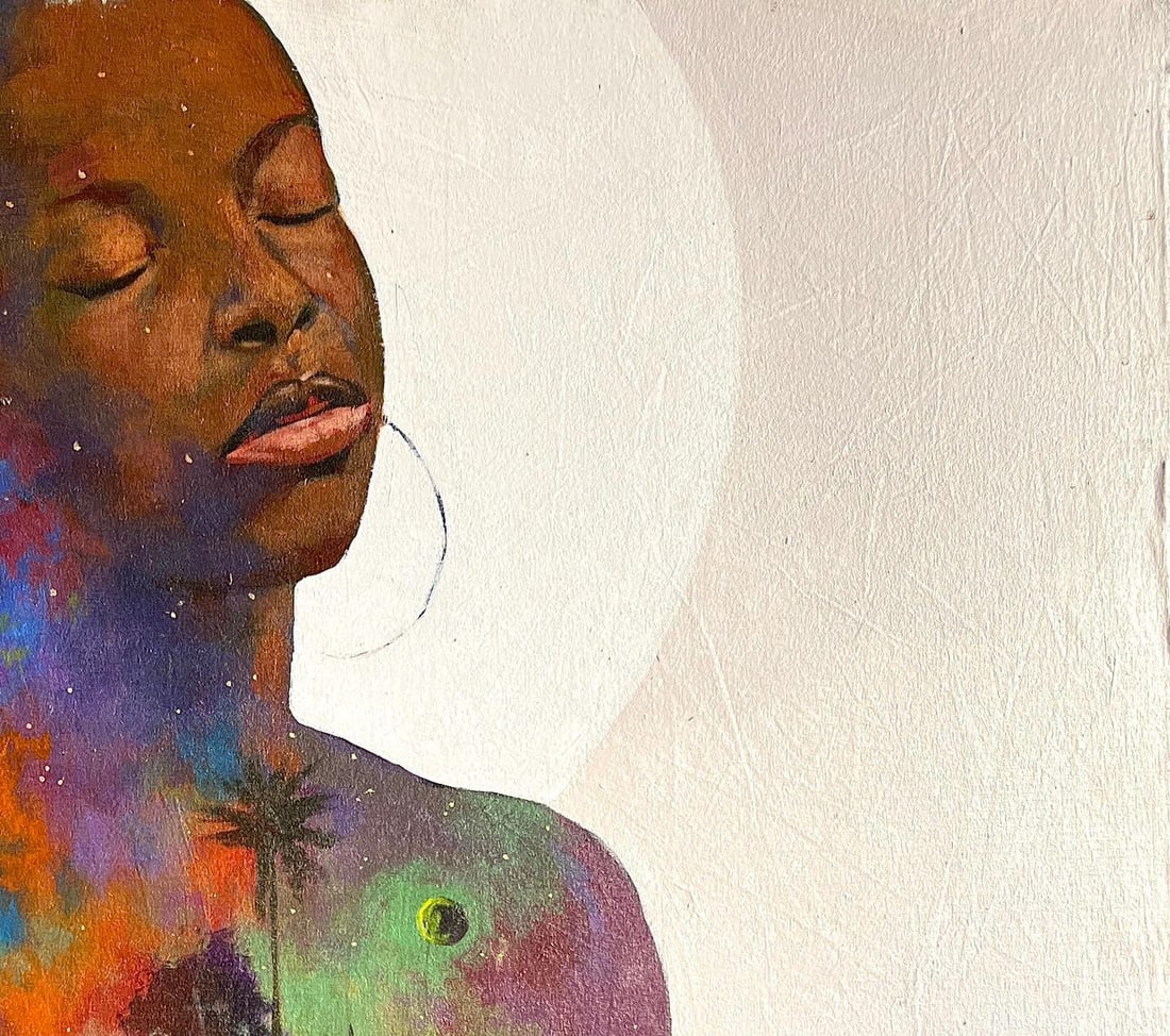 Gbelekale Azeez, Beyond This Earth (Life Within) - 21st Century, Contemporary, Figurative, Nature, - 12
